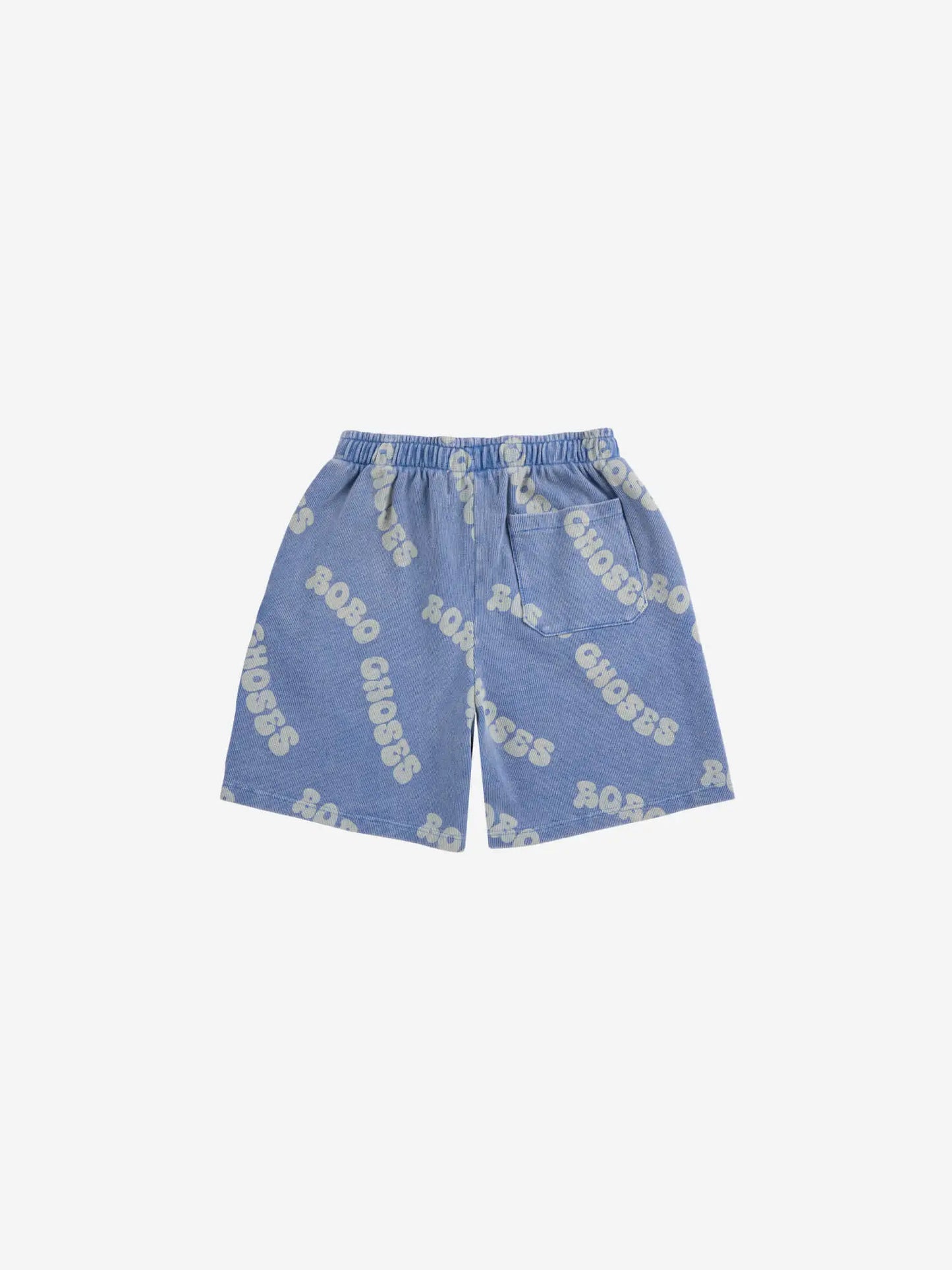 Wavy Bobo Choses all over waffle bermuda shorts