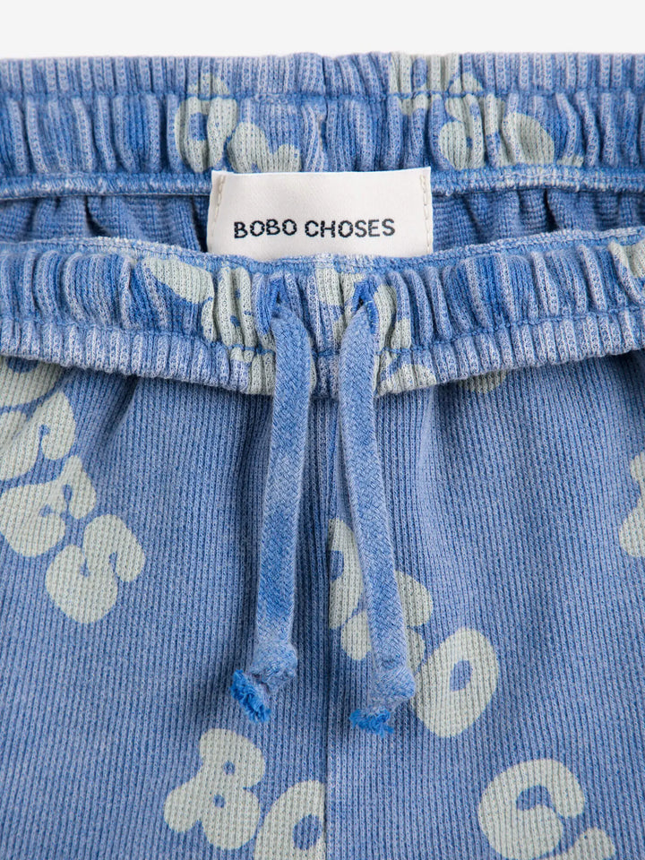 Wavy Bobo Choses 전체 무늬 와플 버뮤다 쇼츠