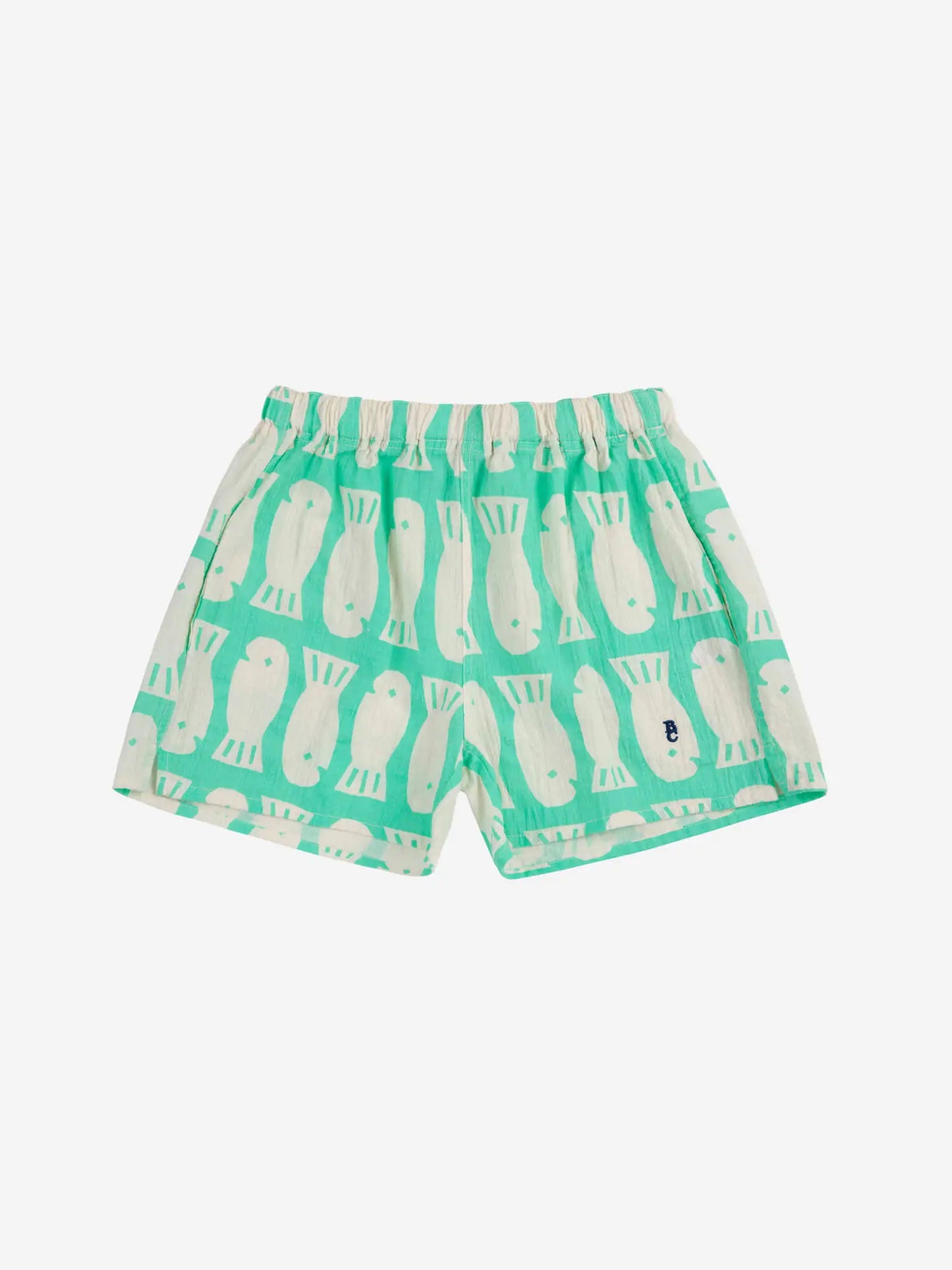 Pantalons curts estampat Lucky Fish