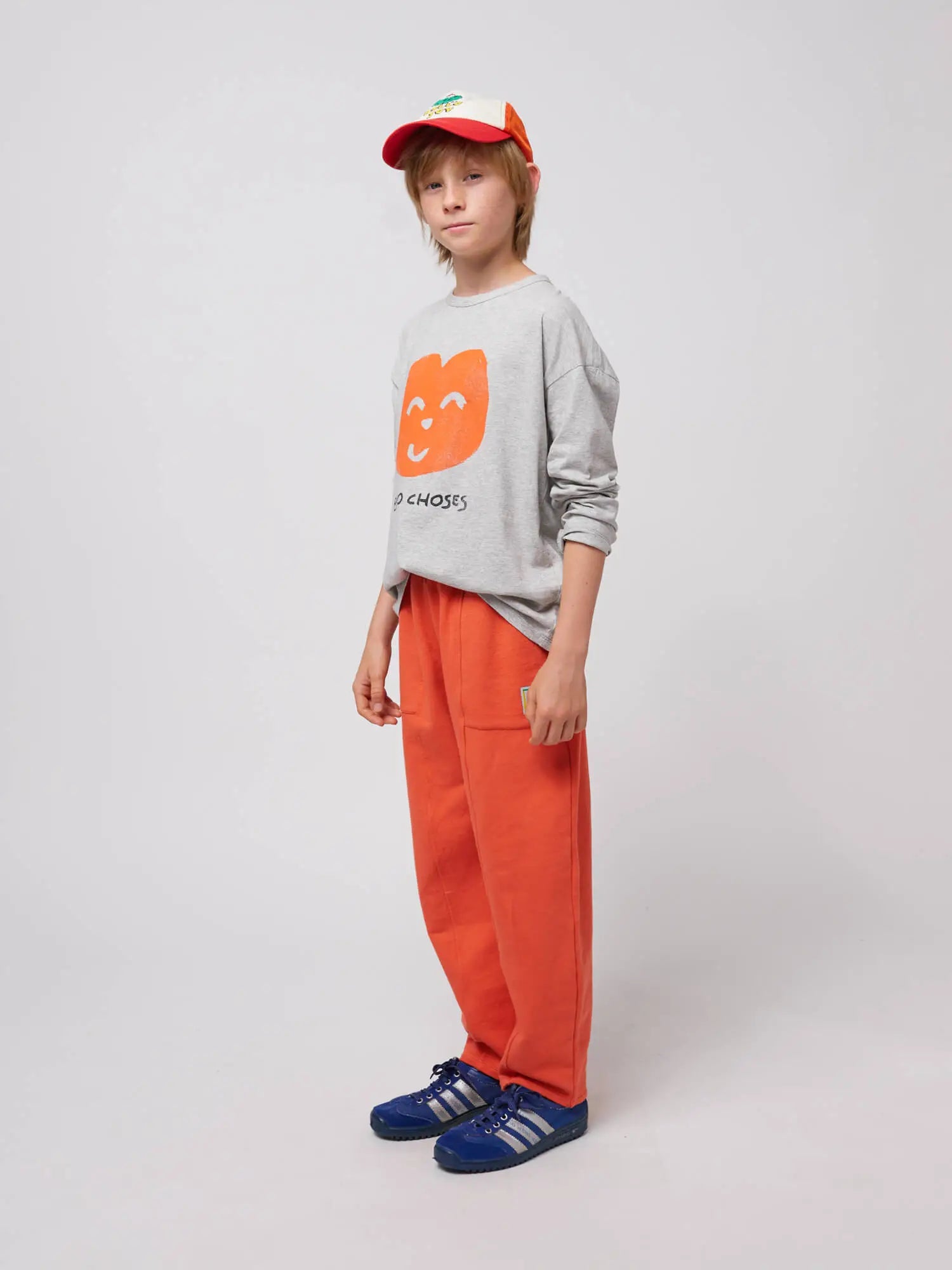 Smiling red jogging pants for Children | Bobo Choses Smiling red jogging pants for Children | Bobo Choses