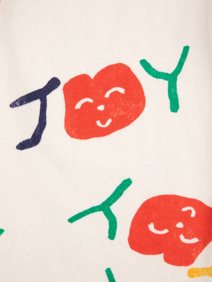 Smiling all over jogging pants