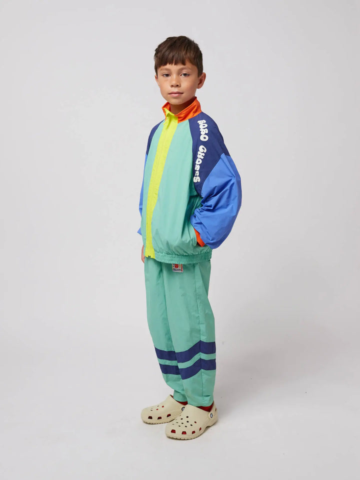 Wavy Bobo Choses color block tracksuit jacket