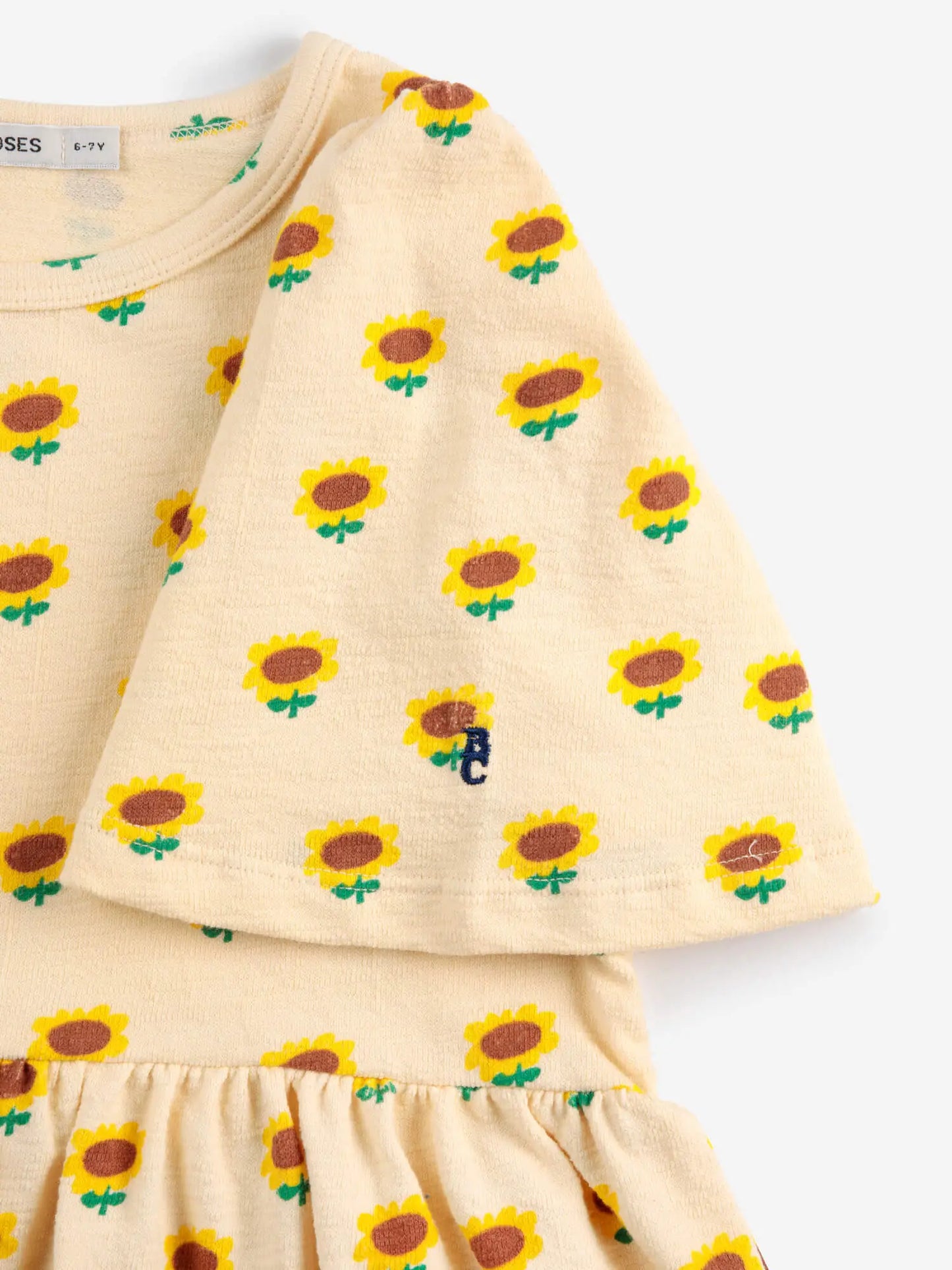 Sunflower all over dress