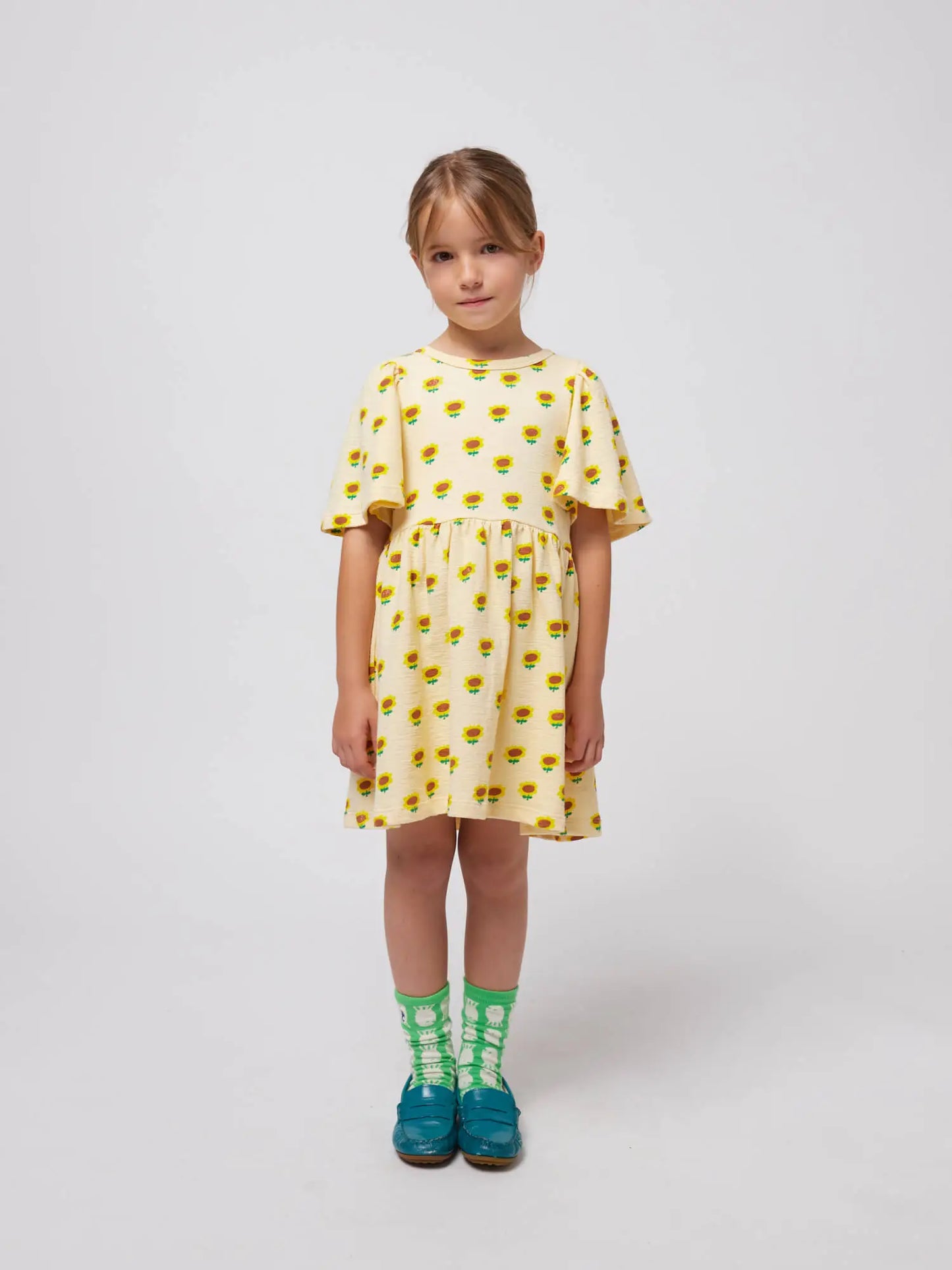 Sunflower all over dress