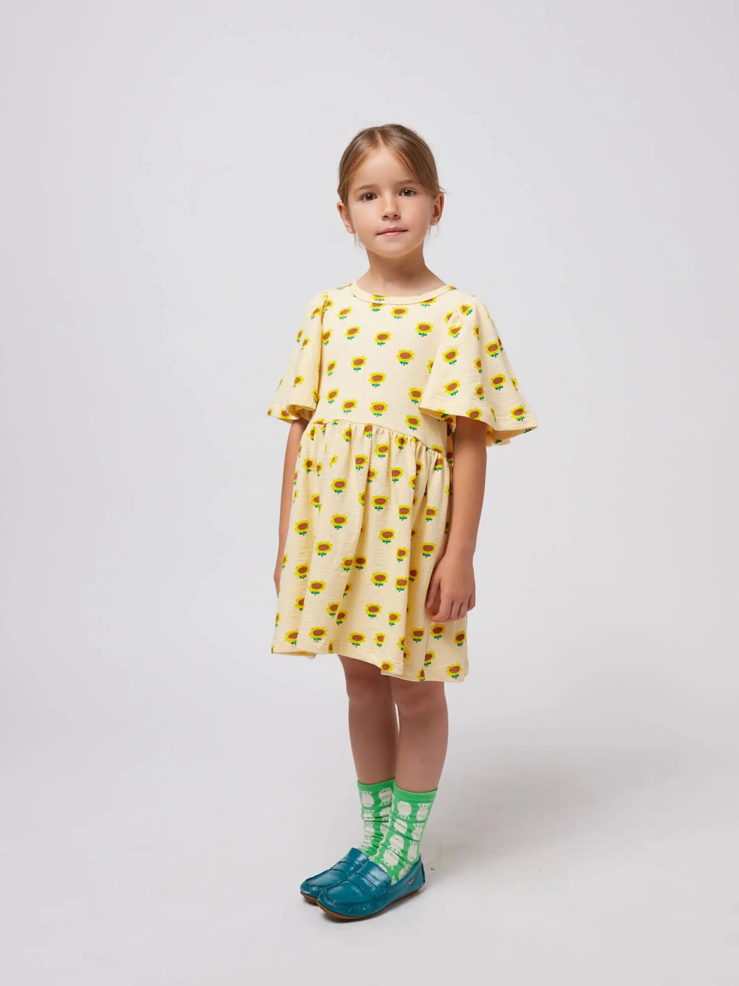 Sunflower all over dress