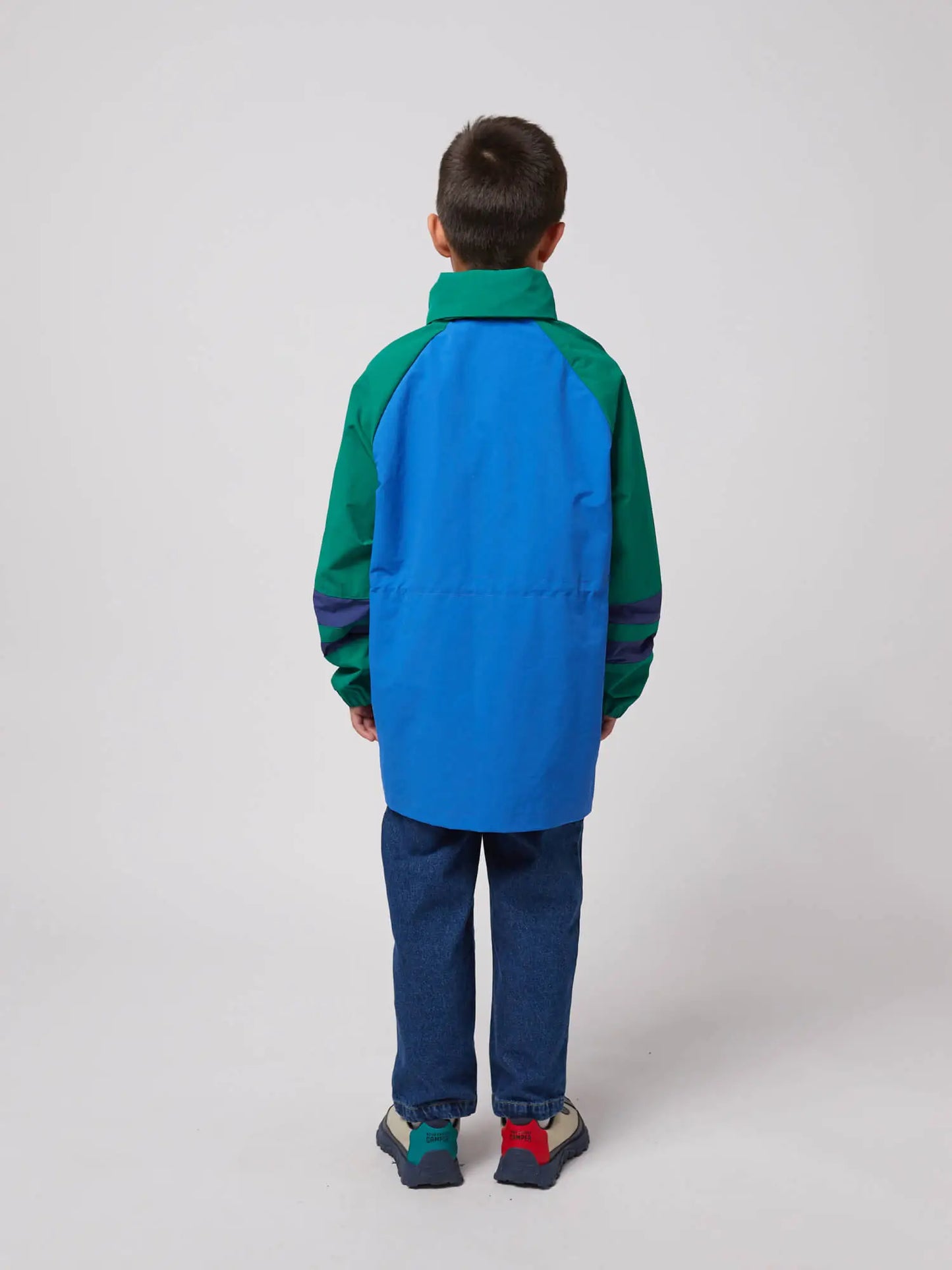 Wavy Bobo Choses color block raincoat