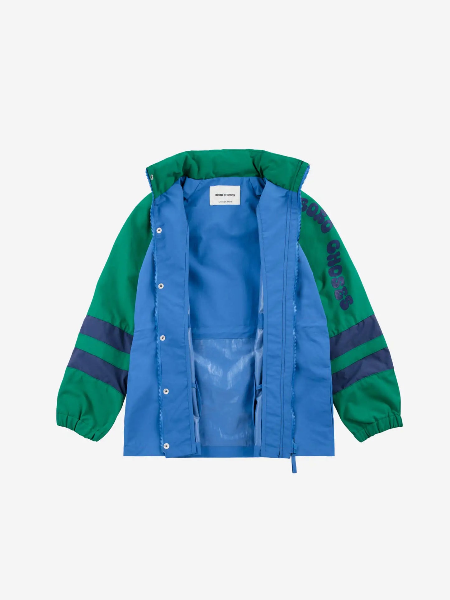 Wavy Bobo Choses color block raincoat