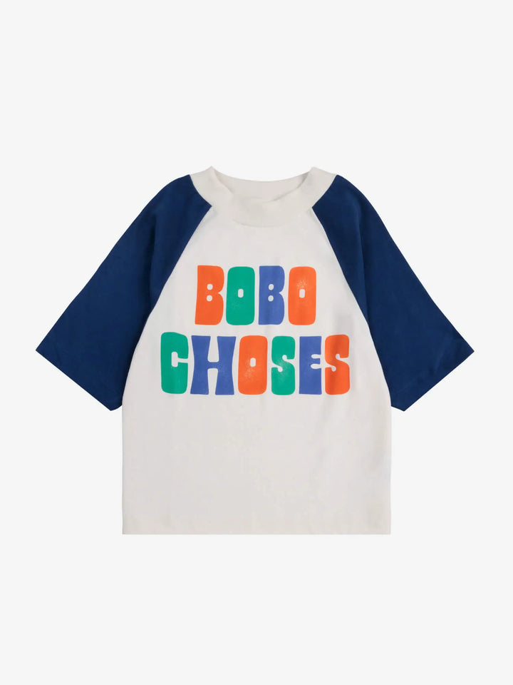 Multicolor Bobo Choses 래글런 티셔츠
