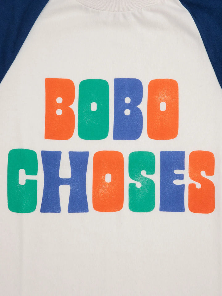 Multicolor Bobo Choses 래글런 티셔츠
