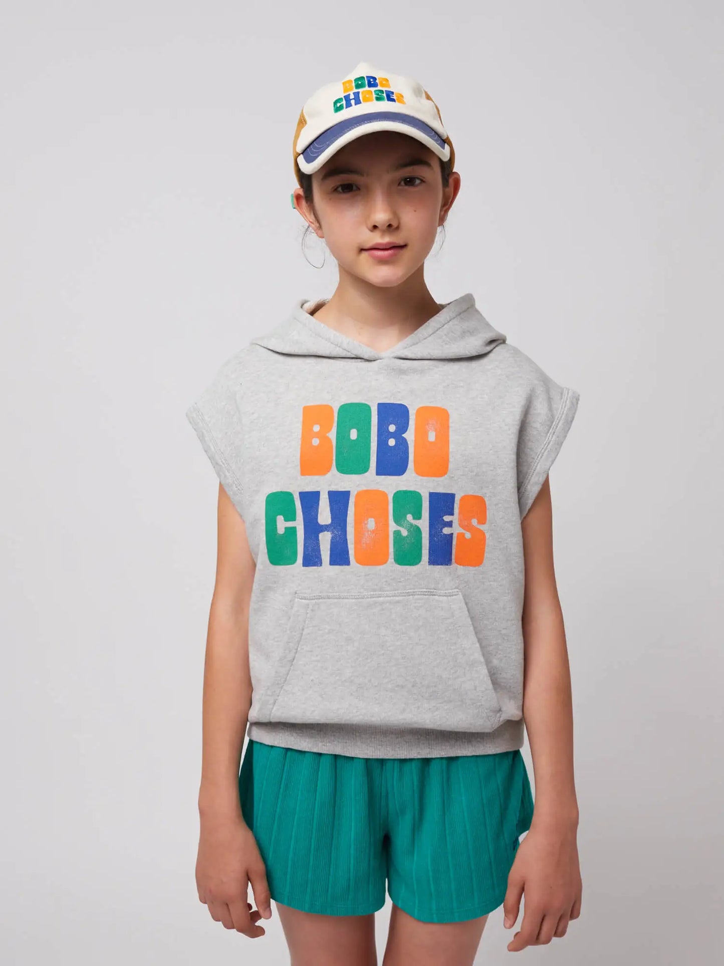 Sudadera con capucha sin mangas Multicolor Bobo Choses