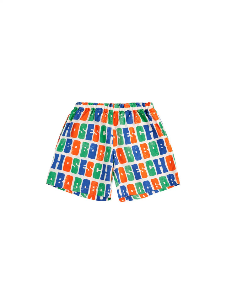 Multicolor Bobo Choses 우븐 쇼츠