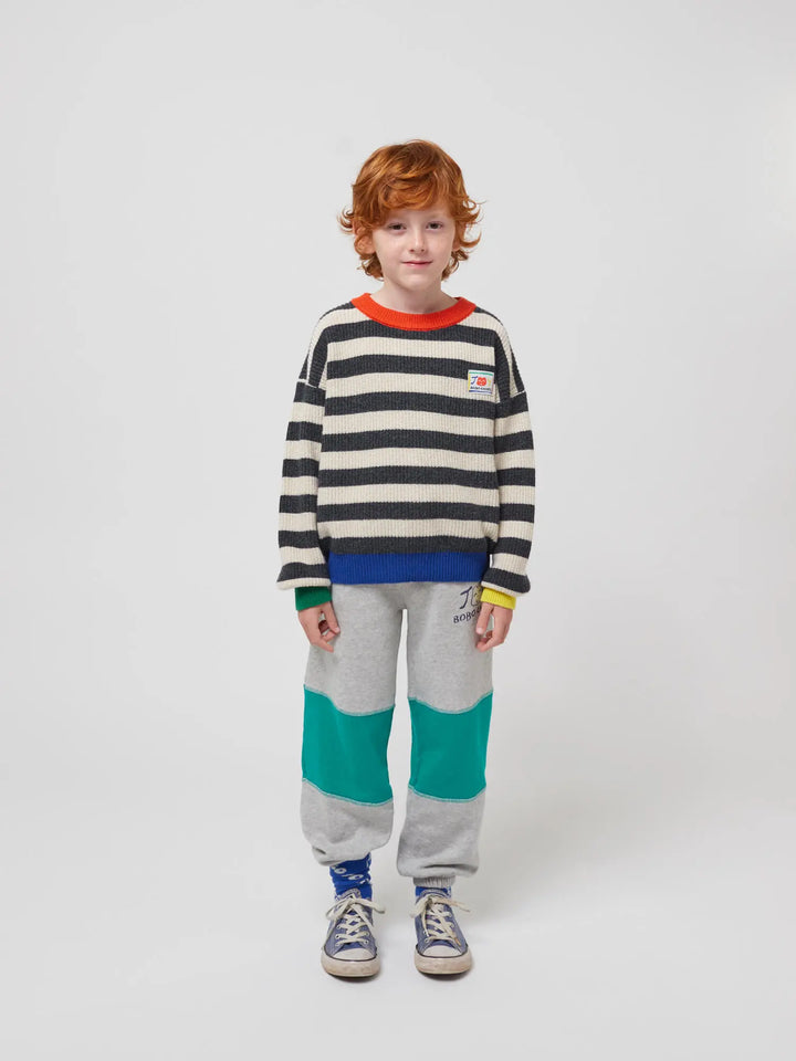 Joy Color Block 조거 팬츠