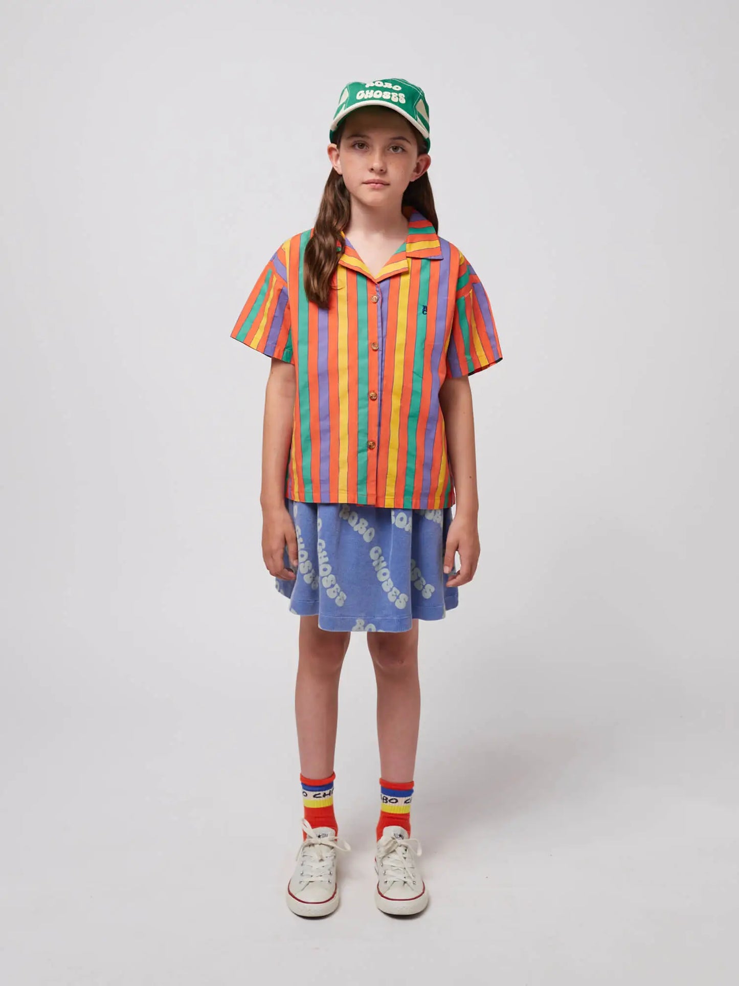 Wavy Bobo Choses all over waffle skirt