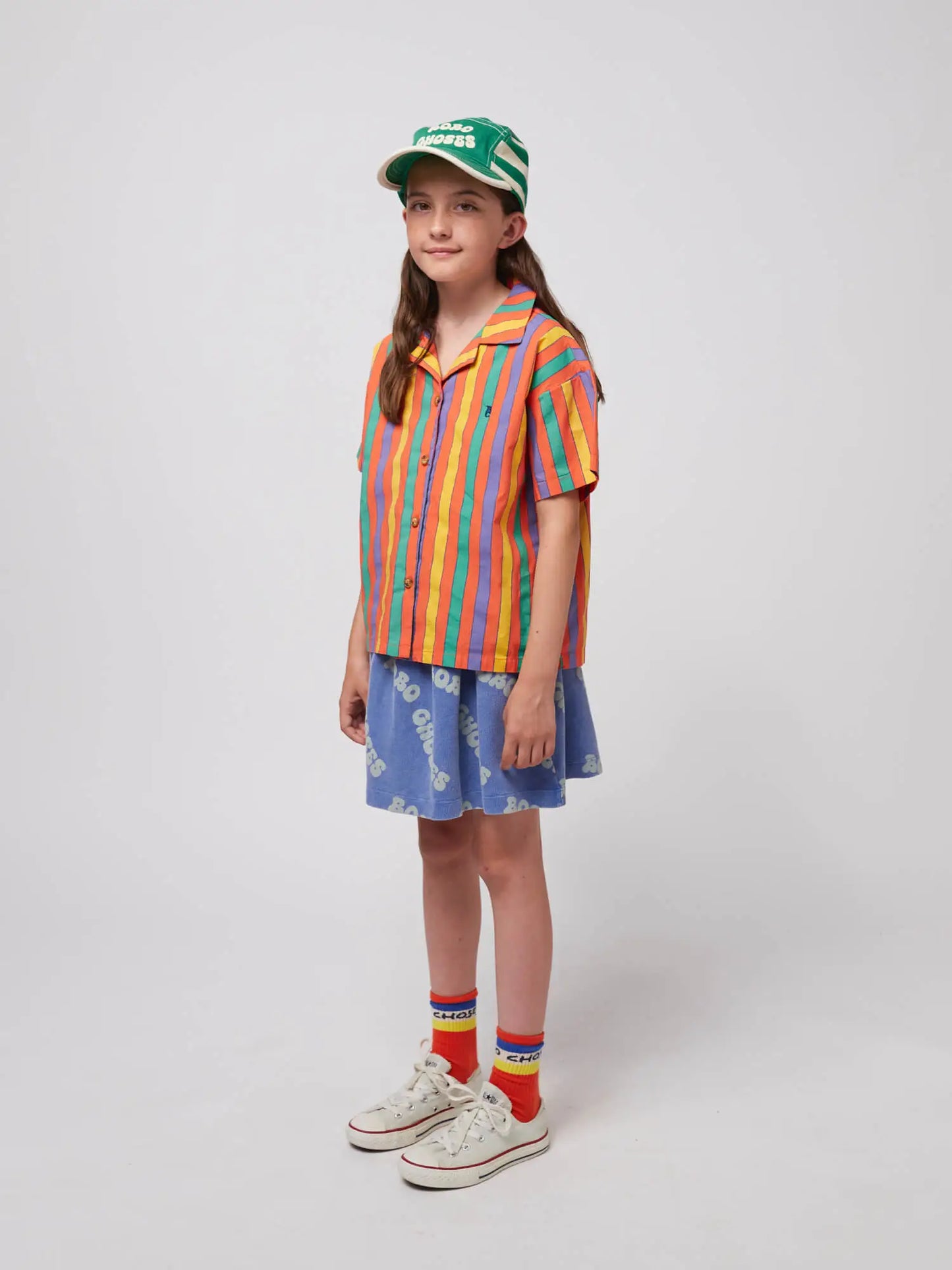 Wavy Bobo Choses all over waffle skirt