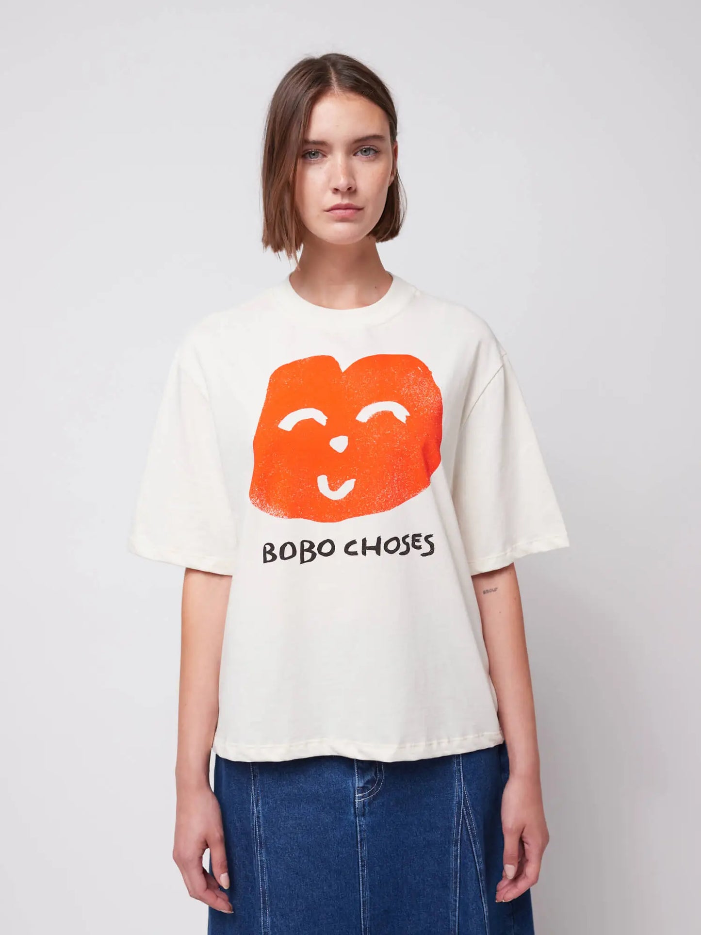 Joyful Face boxy T-shirt