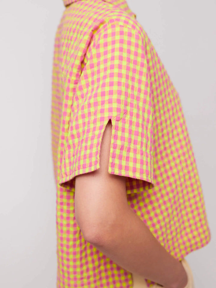 Vichy relaxed shirt
