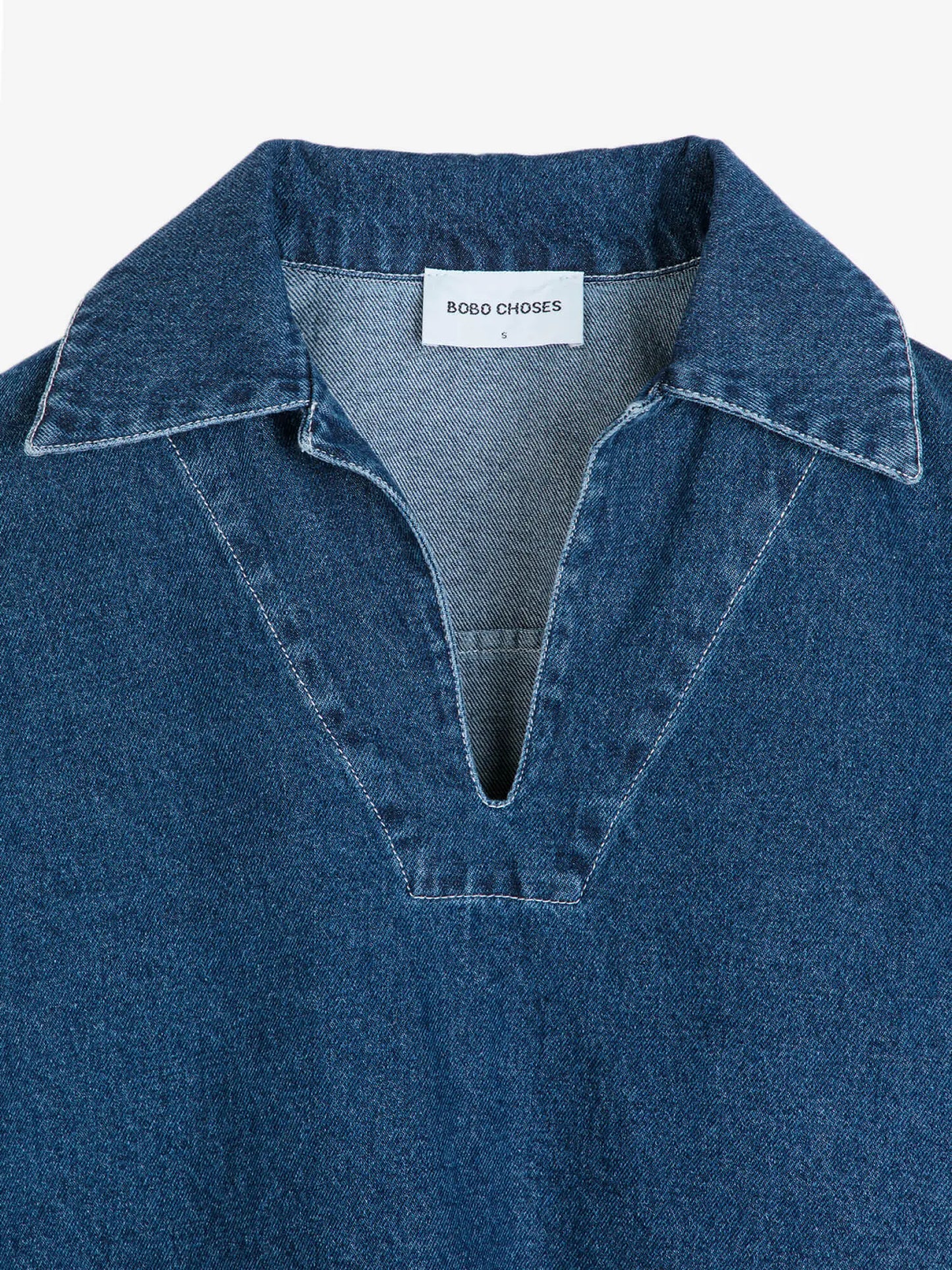 Denim relaxed shirt