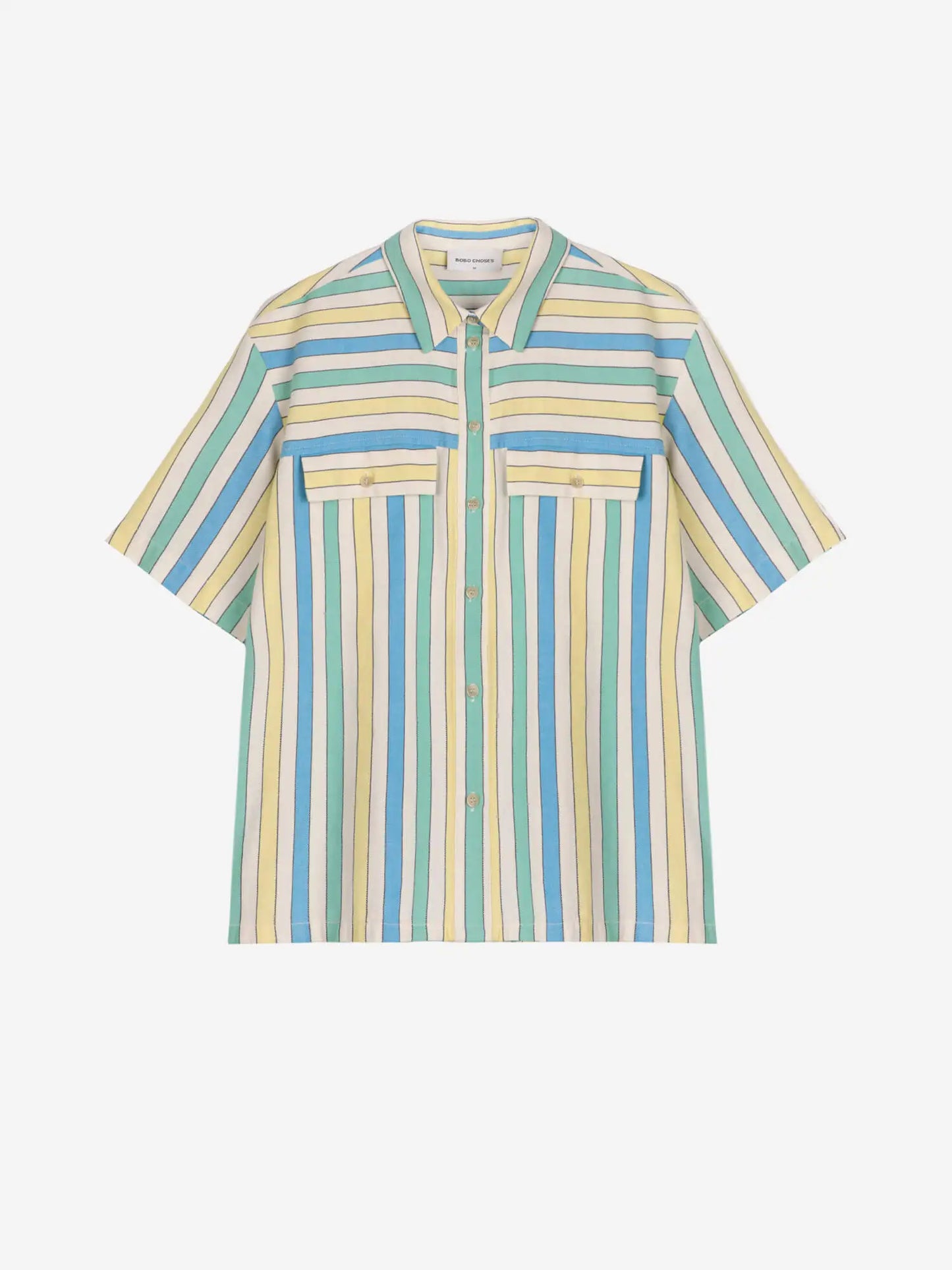 Multicolor stripes relaxed shirt