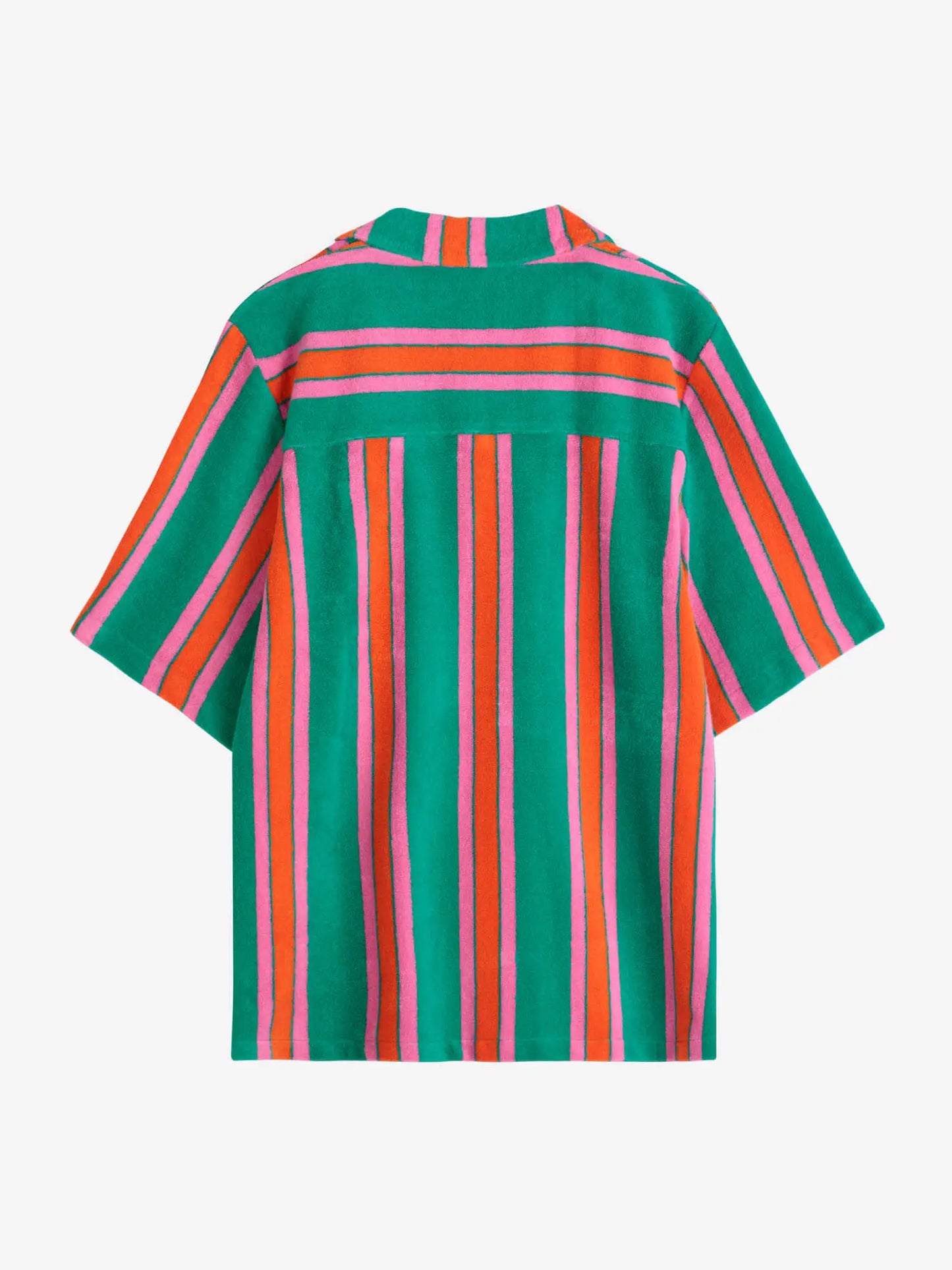 Striped terry shirt