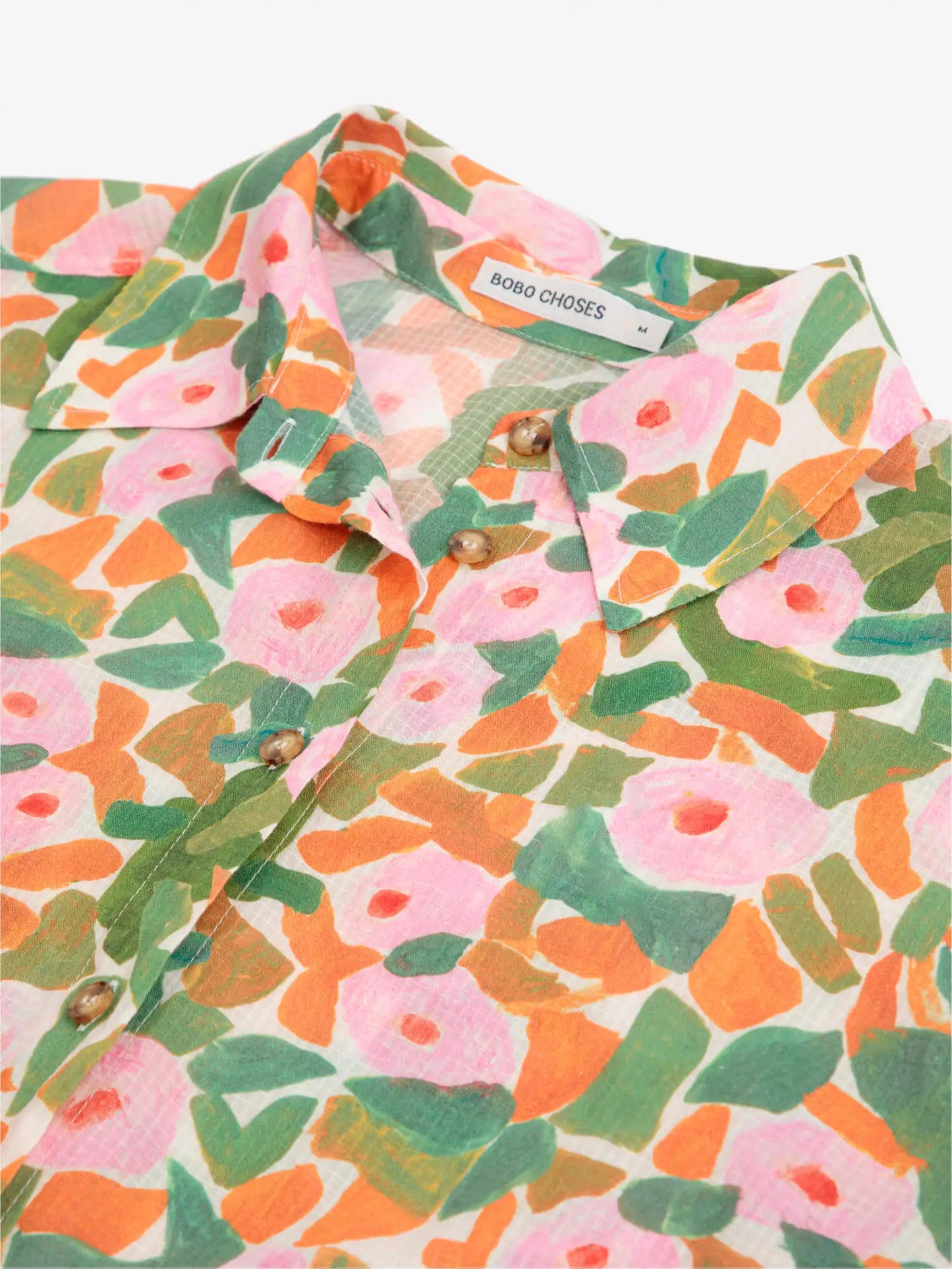 Camisa holgada estampada Floral