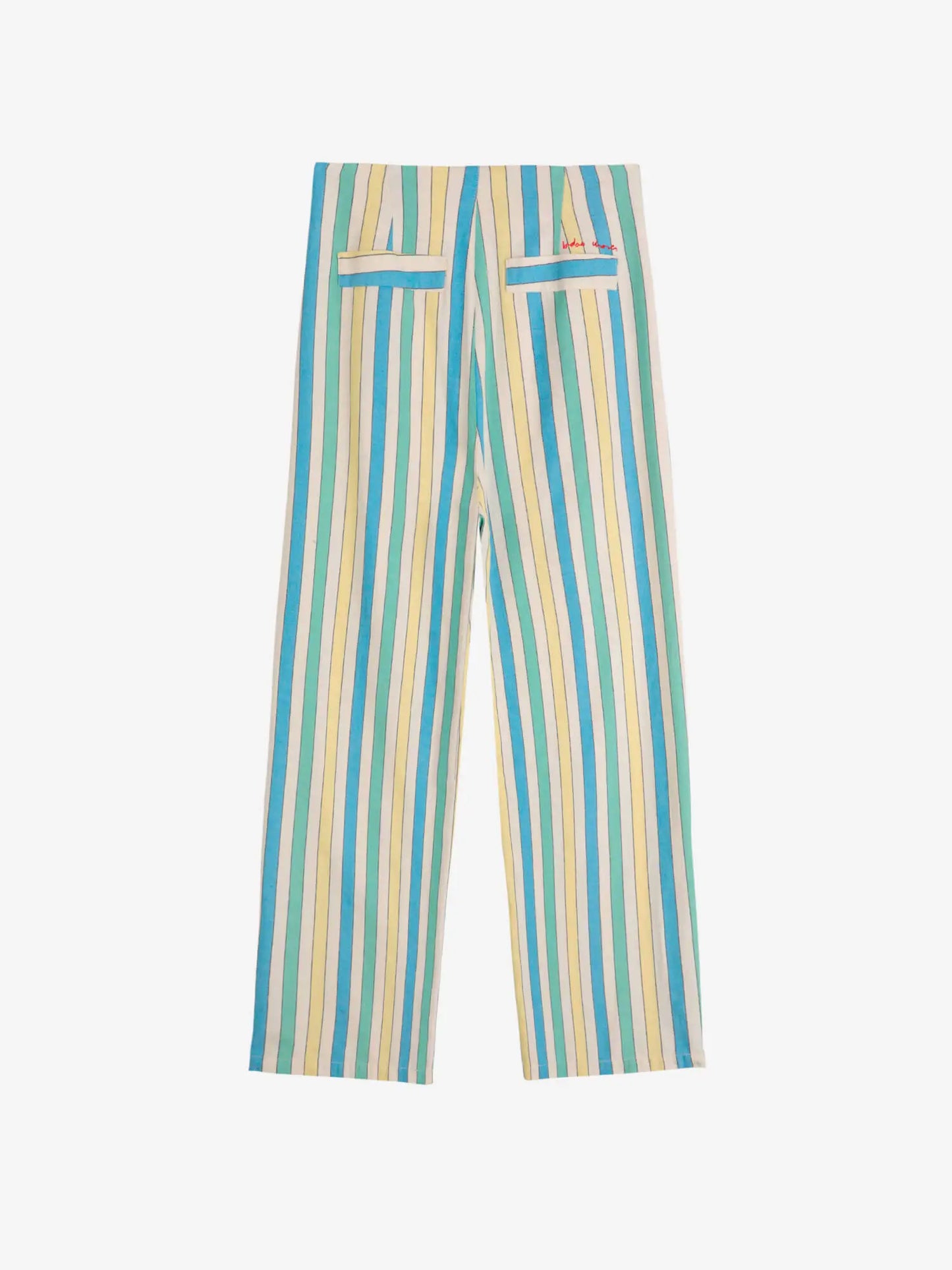 Multicolor Stripes pleated trousers