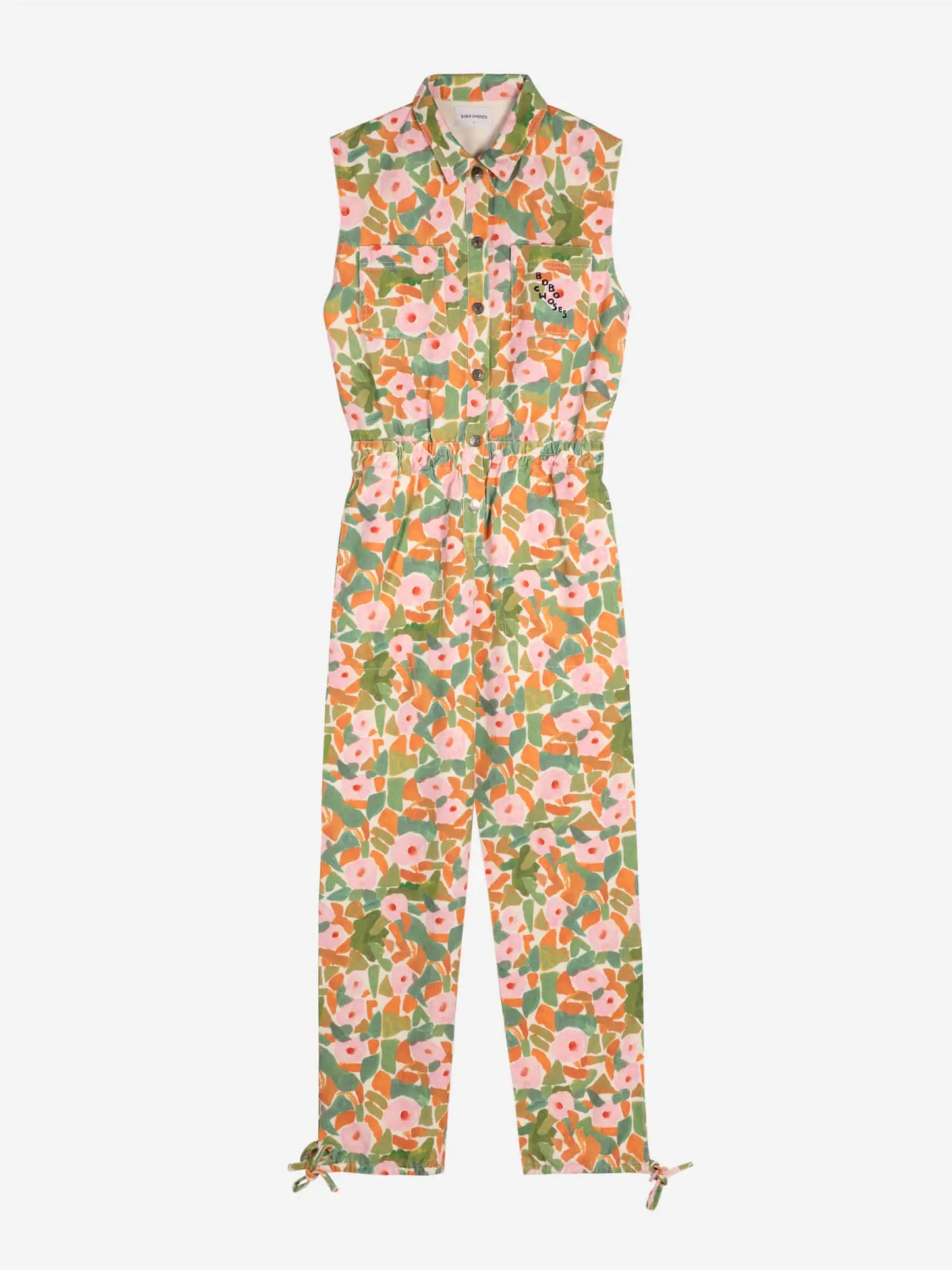 Floral print  relaxed jumpsuit