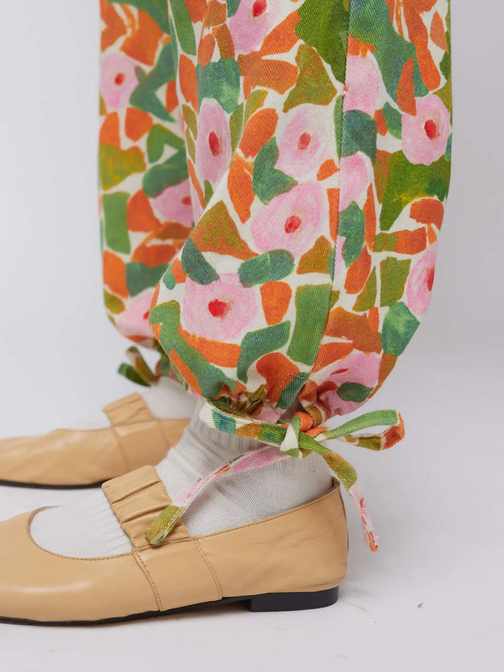 Floral print  relaxed jumpsuit