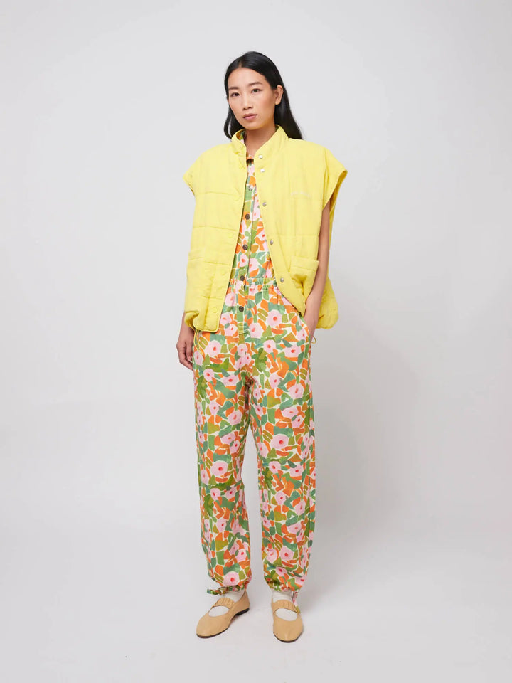 Floral print  relaxed jumpsuit