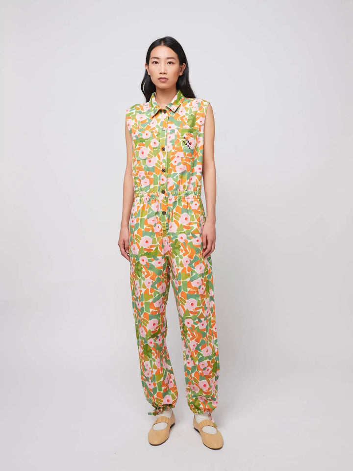 Jumpsuit Relaxed Fit Floral-Print