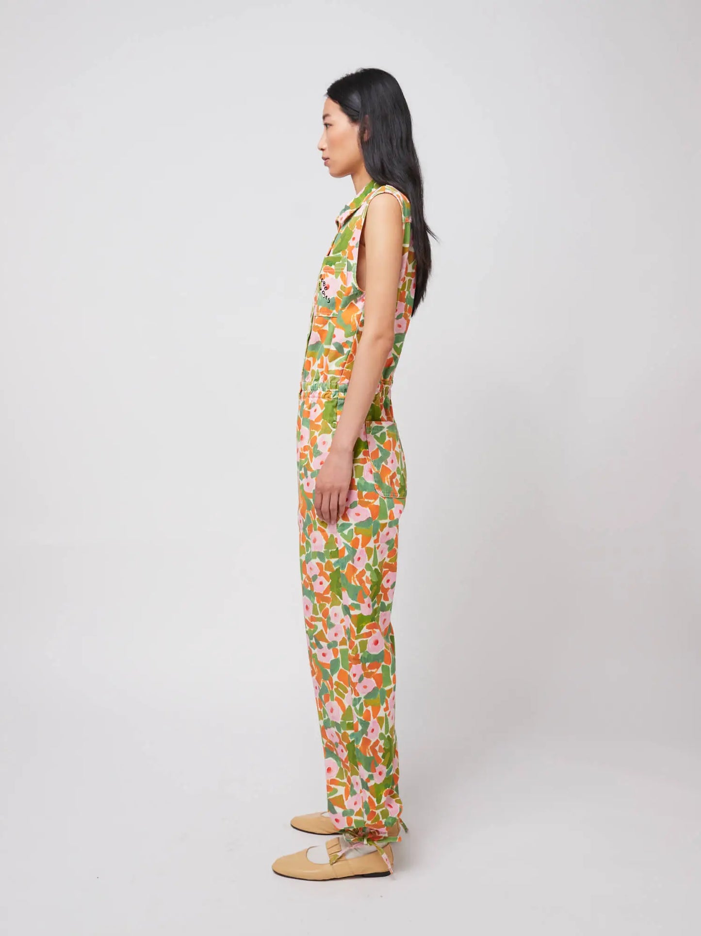 Floral print  relaxed jumpsuit