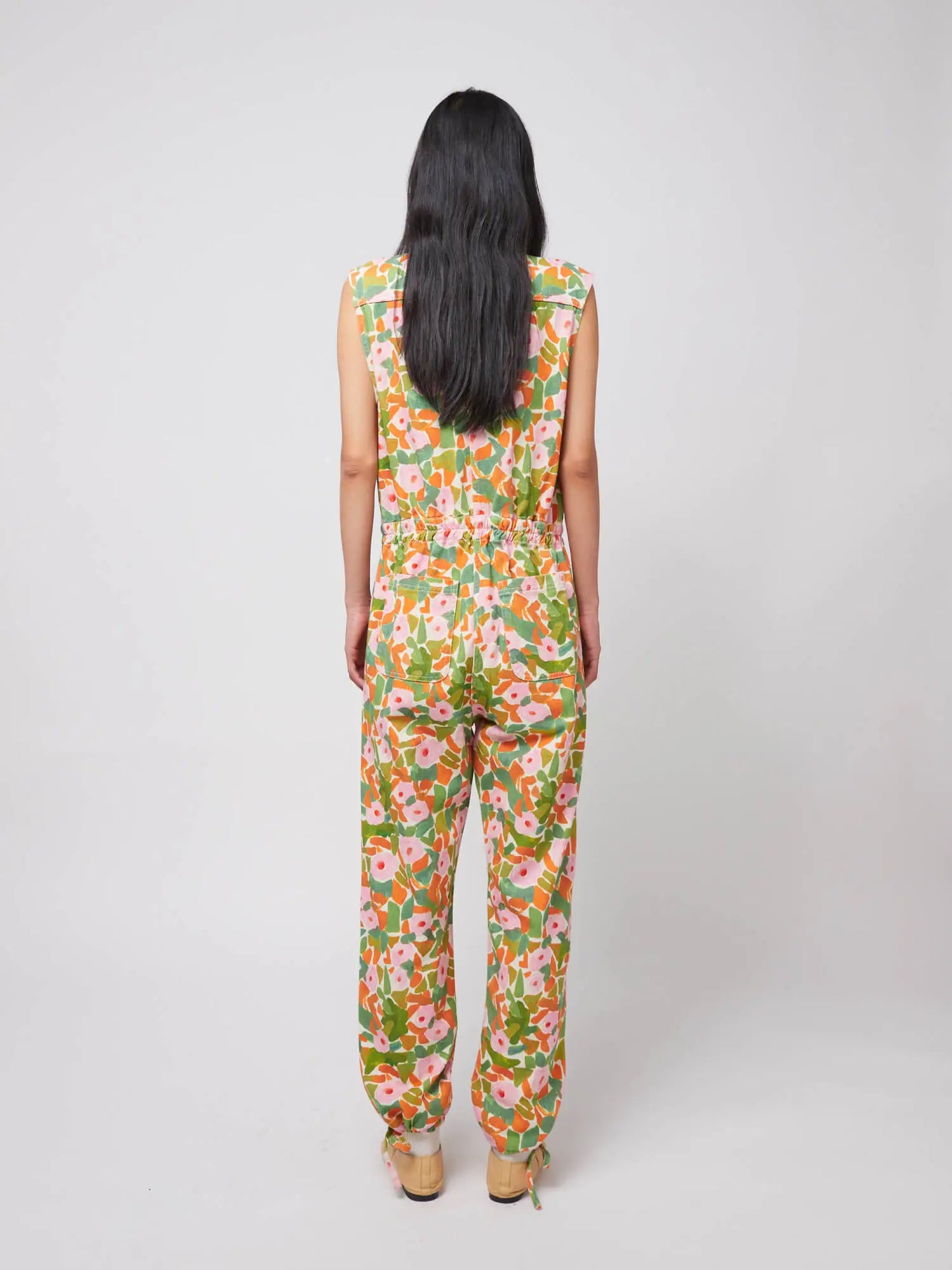 Floral print  relaxed jumpsuit