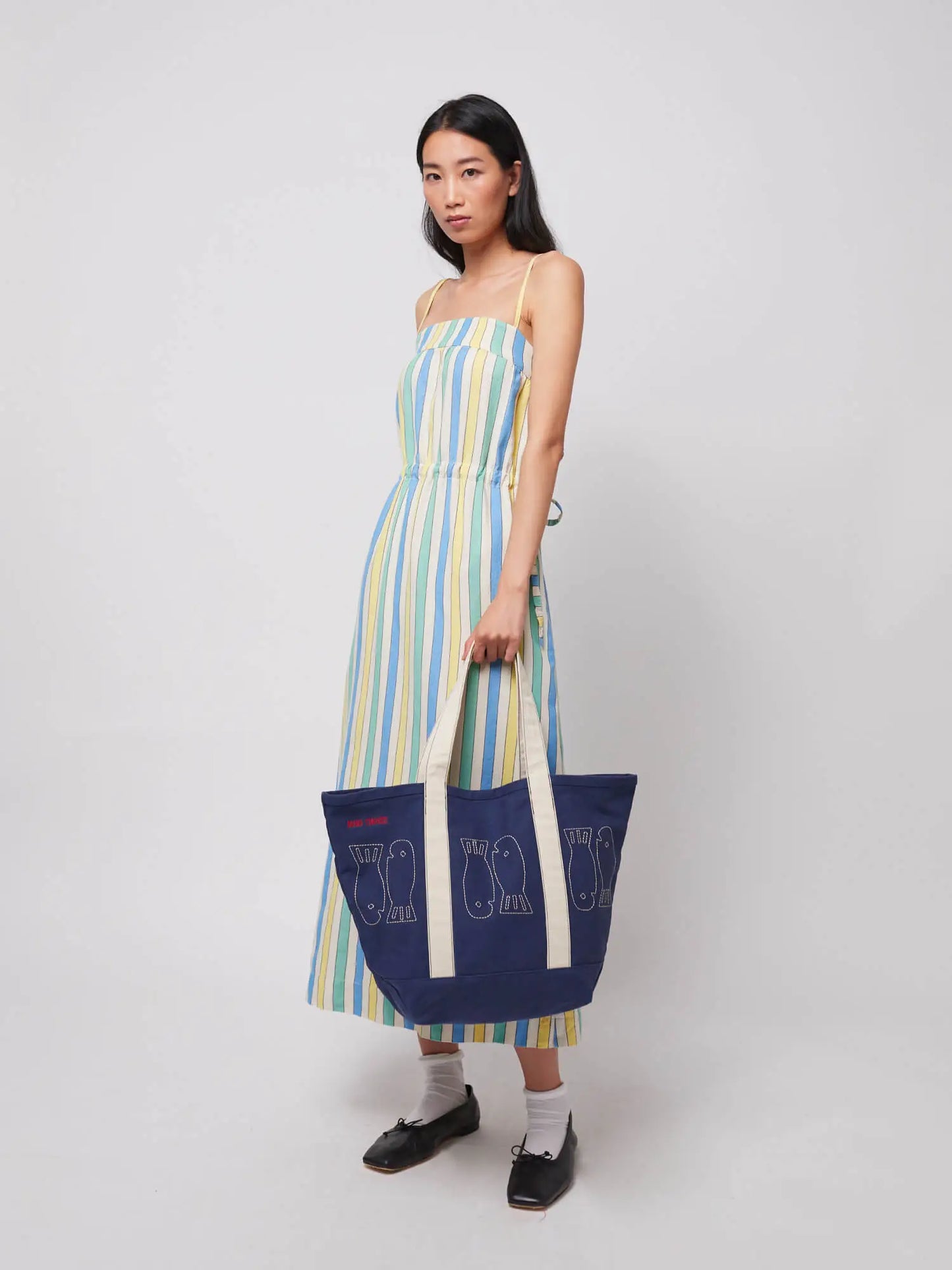 Multicolor stripes easy-dress