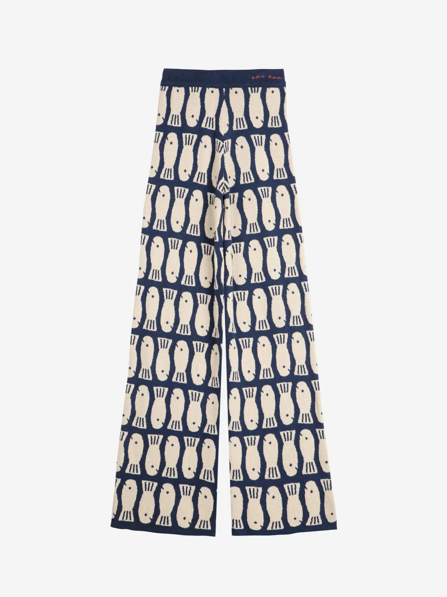 Strickhose Jacquard Lucky Fish