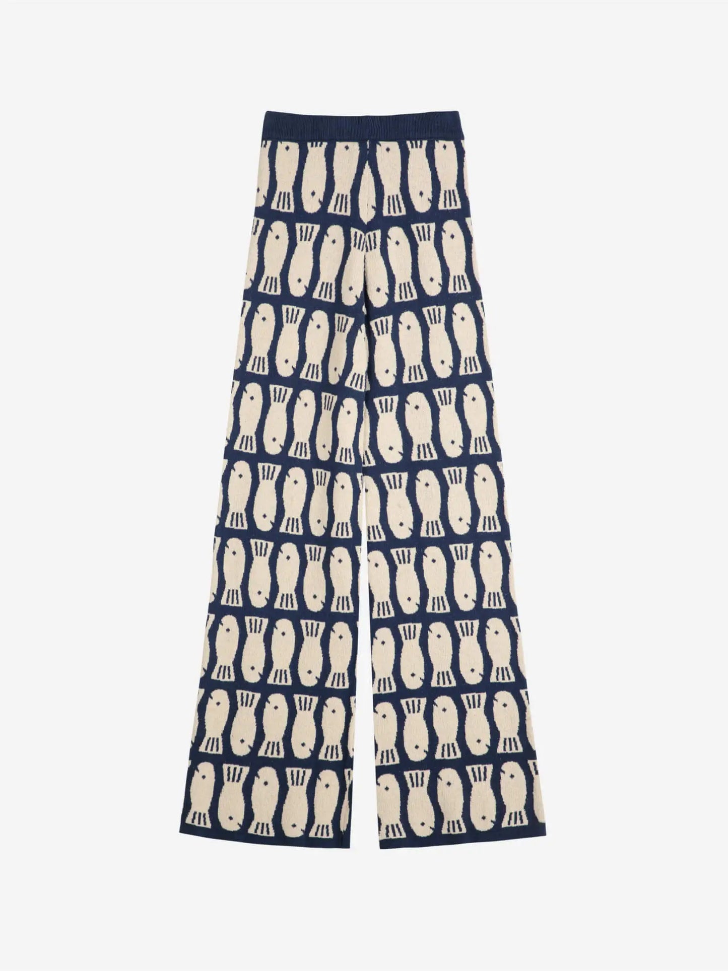 Strickhose Jacquard Lucky Fish