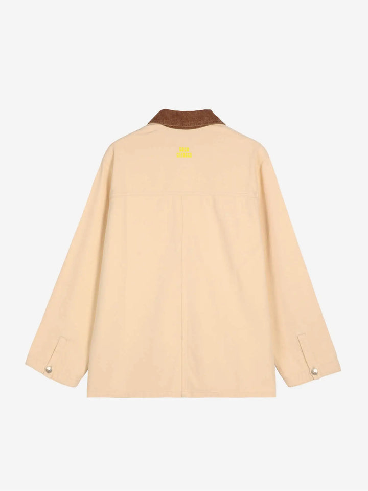 Color block cotton jacket