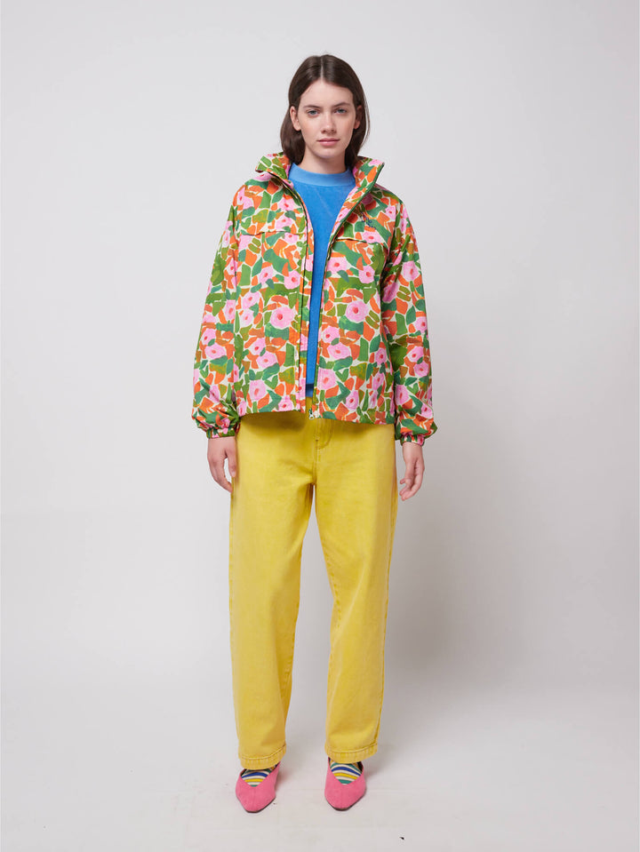 Windjacke Floral-Print
