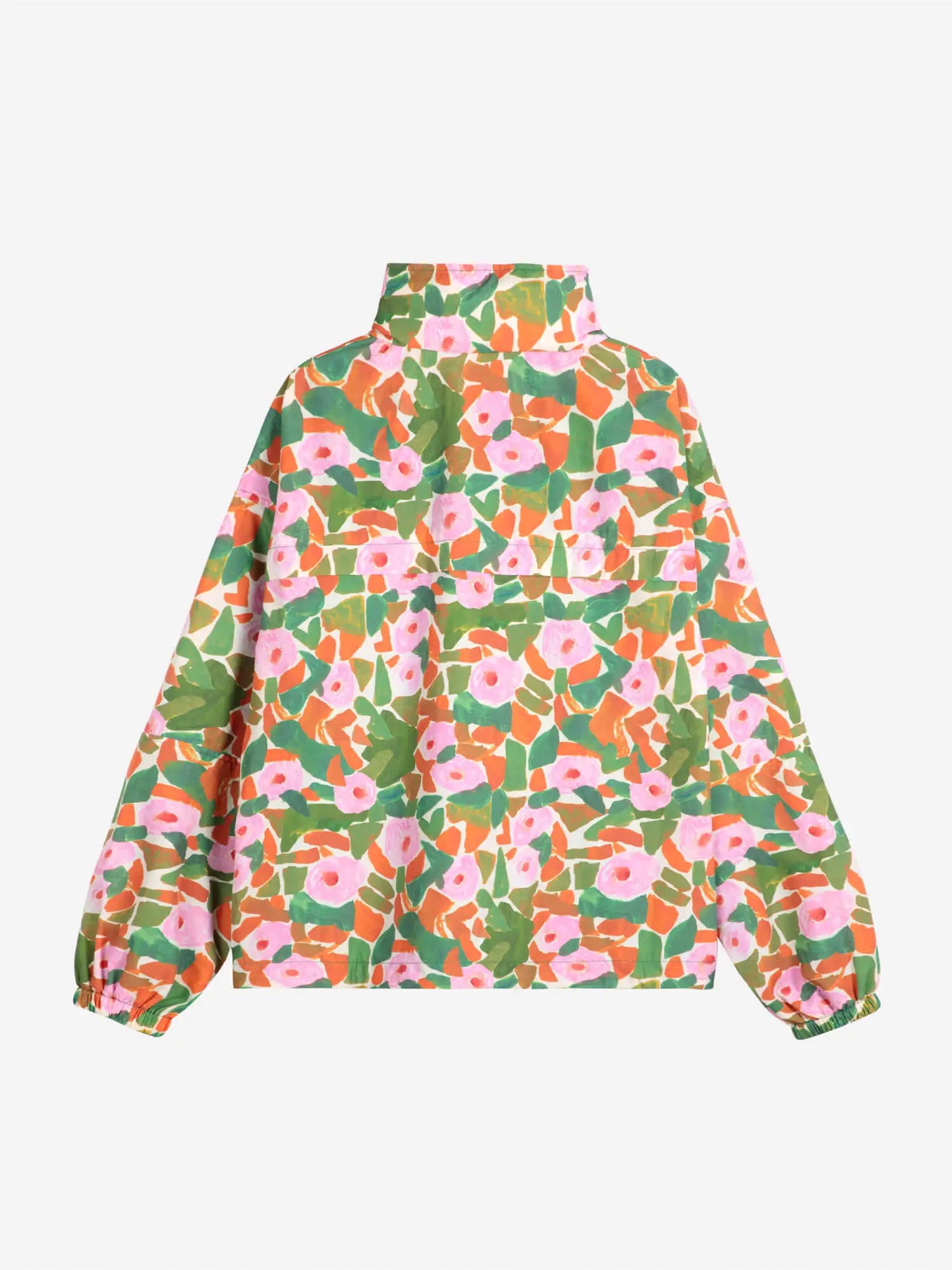 Floral print windstopper