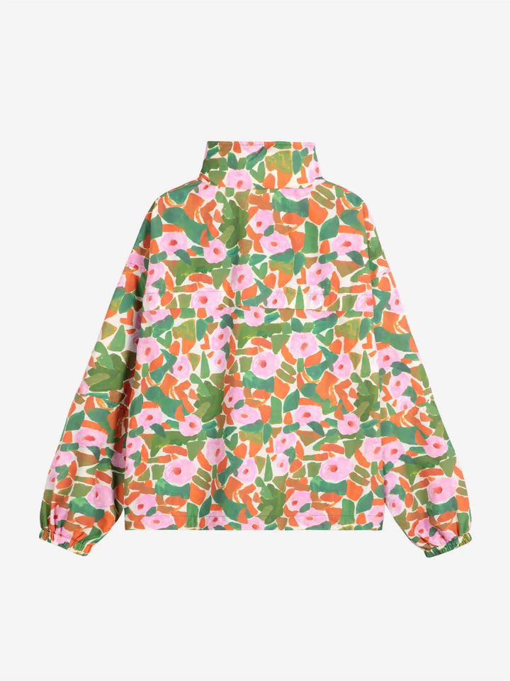 Windjacke Floral-Print