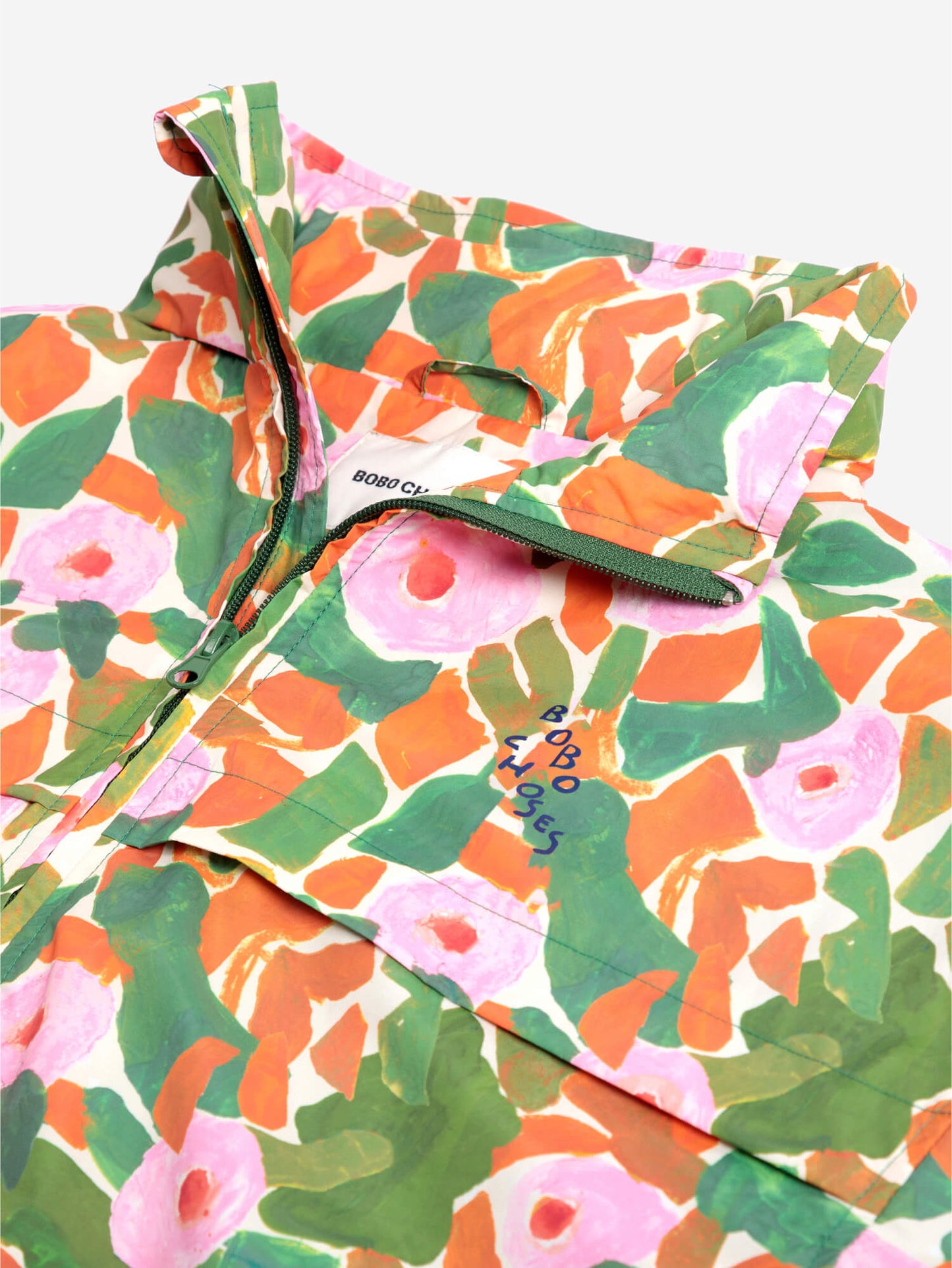 Floral print windstopper