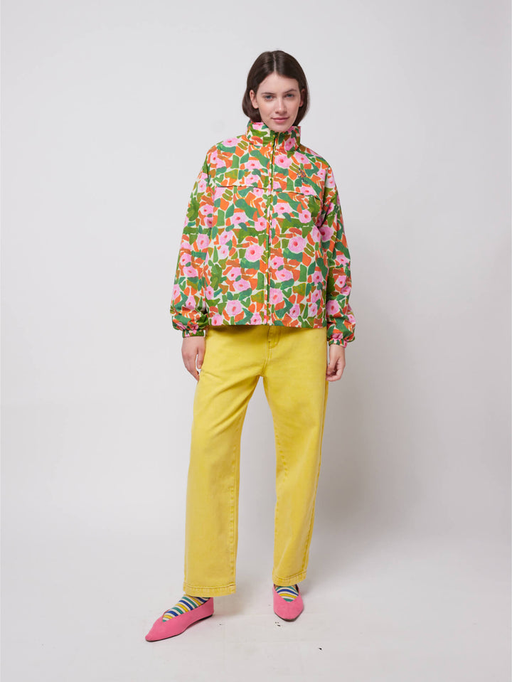Windjacke Floral-Print