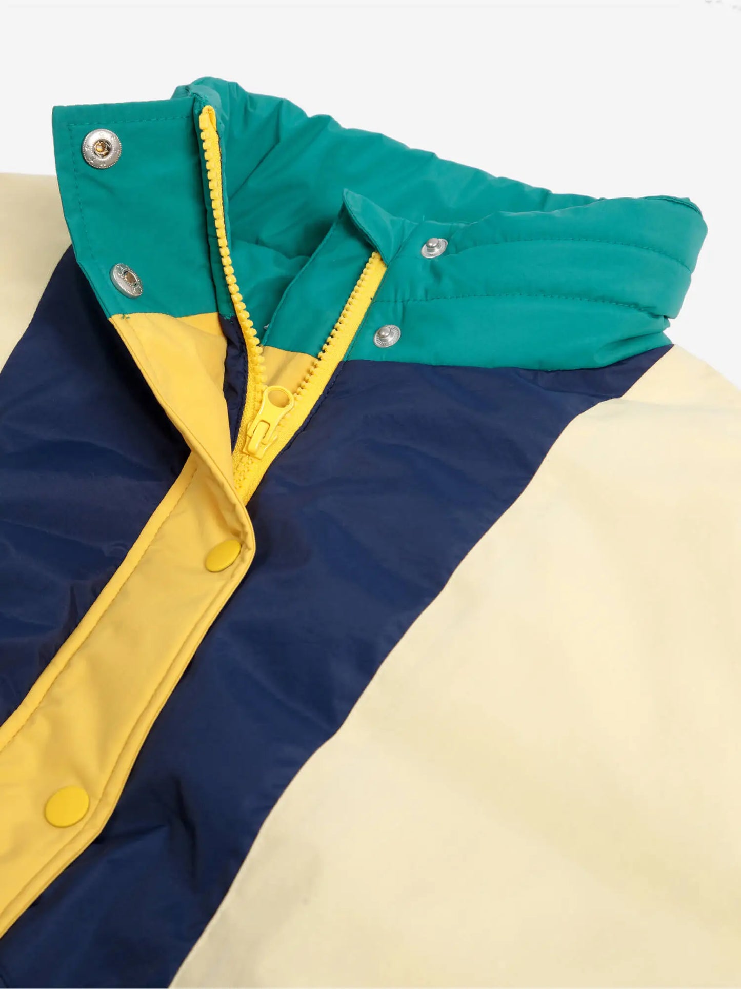 Color block padded jacket