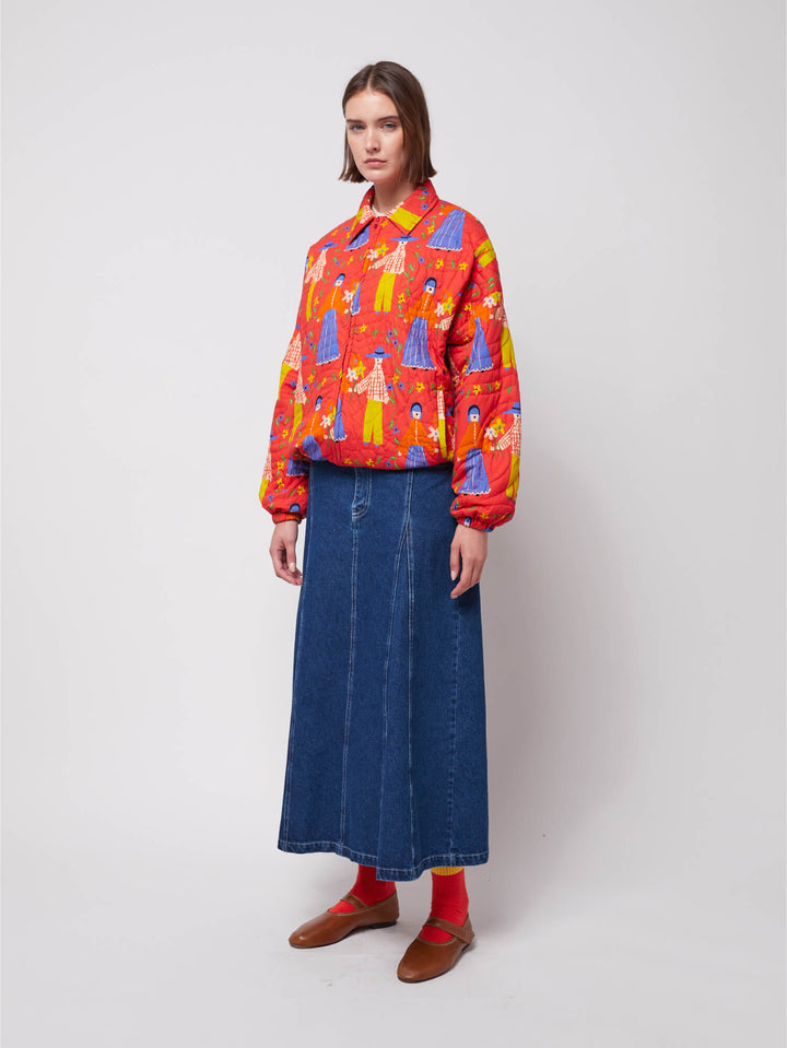 Steppjacke Couples-Print