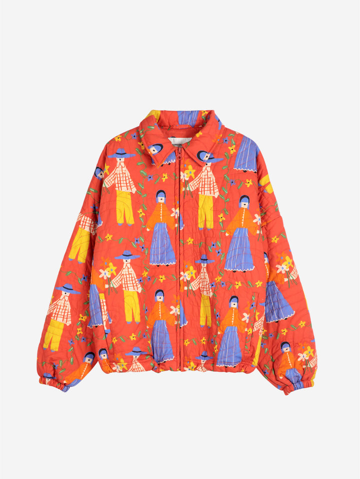 Steppjacke Couples-Print