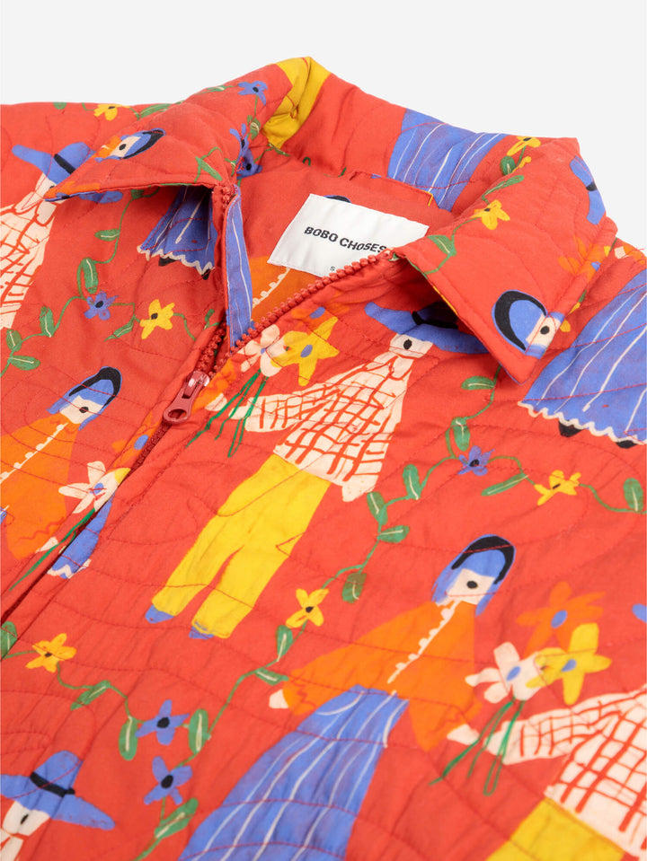 Steppjacke Couples-Print
