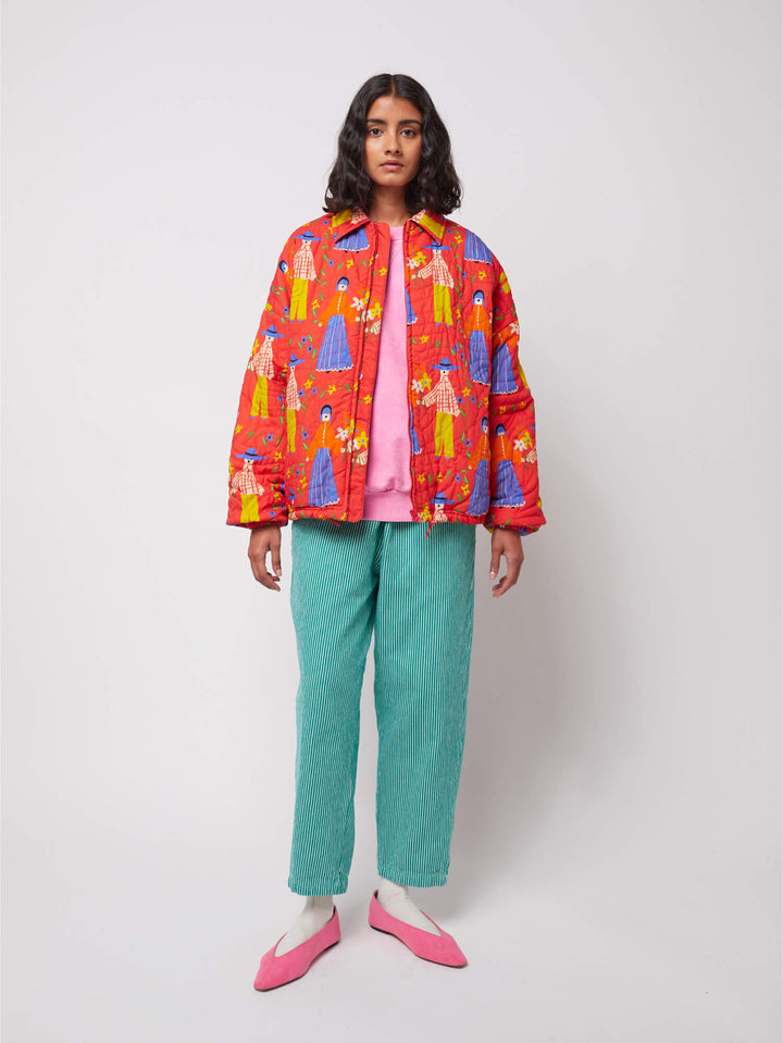 Steppjacke Couples-Print