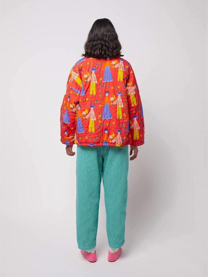 Steppjacke Couples-Print