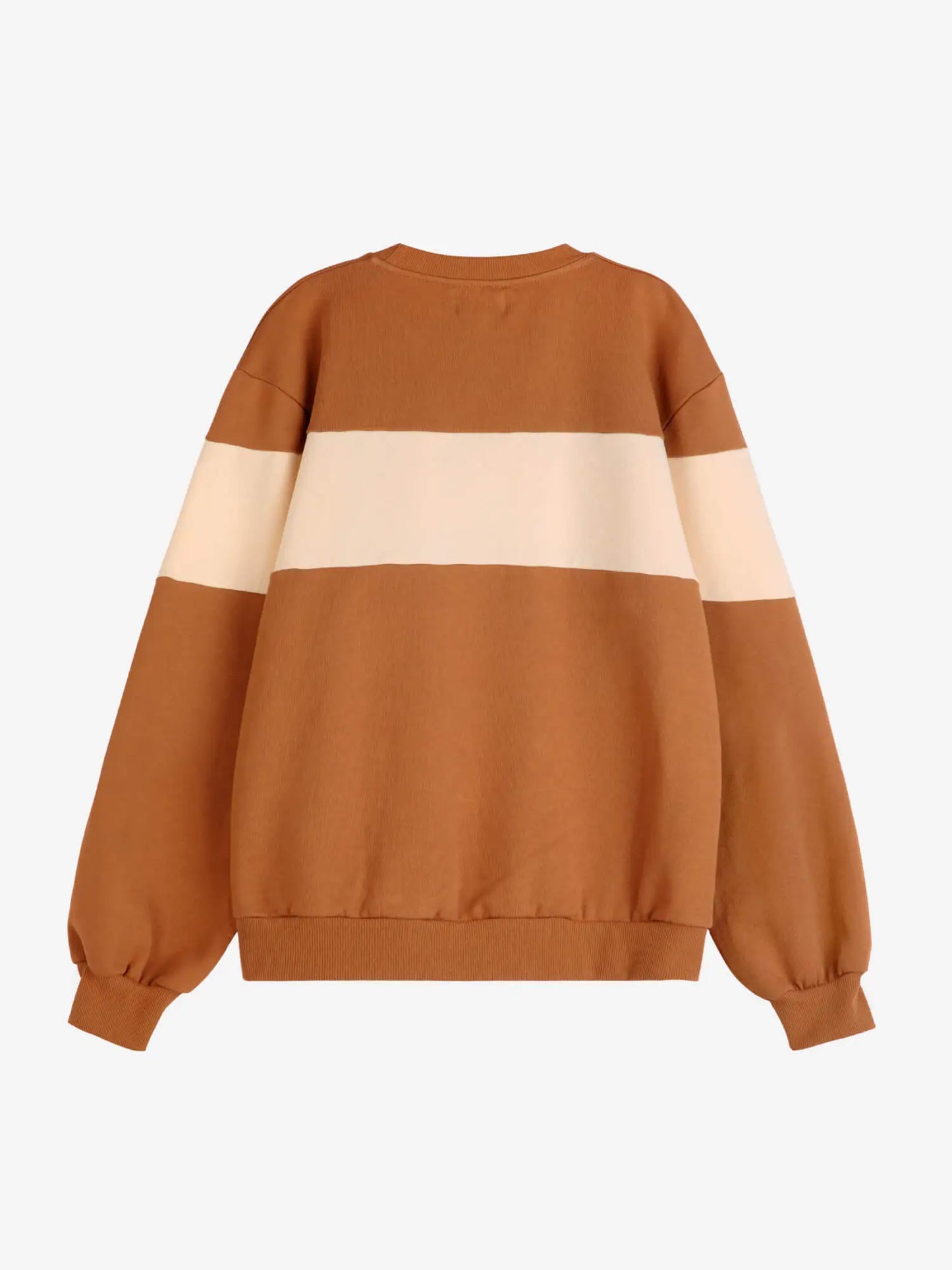 Color block unisex sweatshirt