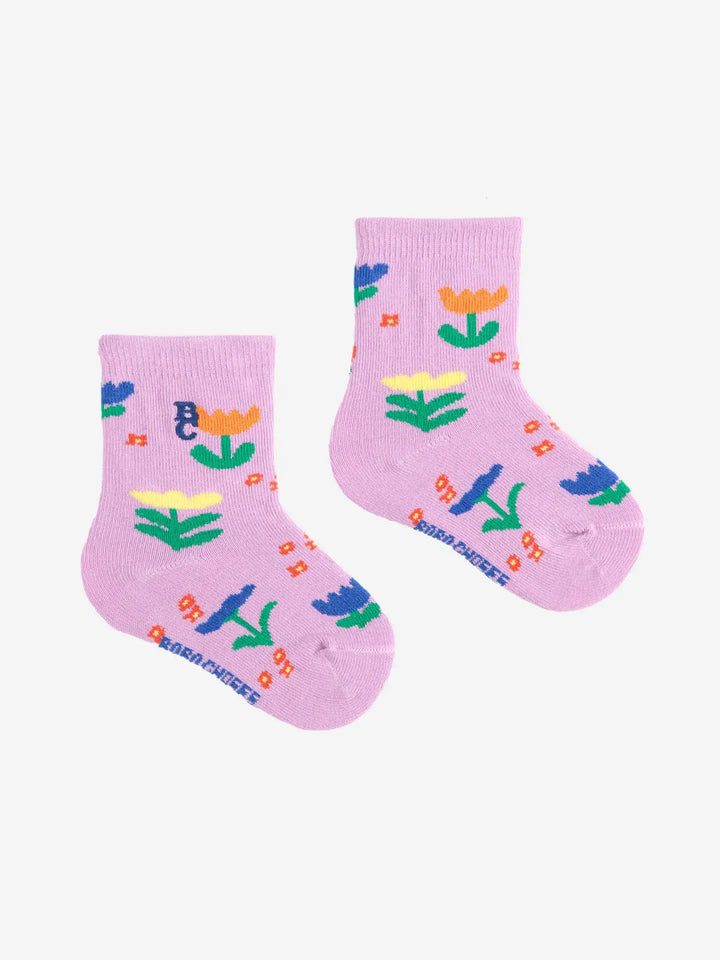 Kurze Socken Garden Party Allover