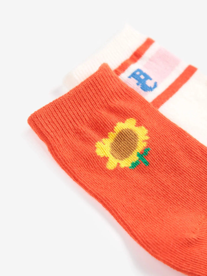 Lot de 2 paires de chaussettes basses Sunflower