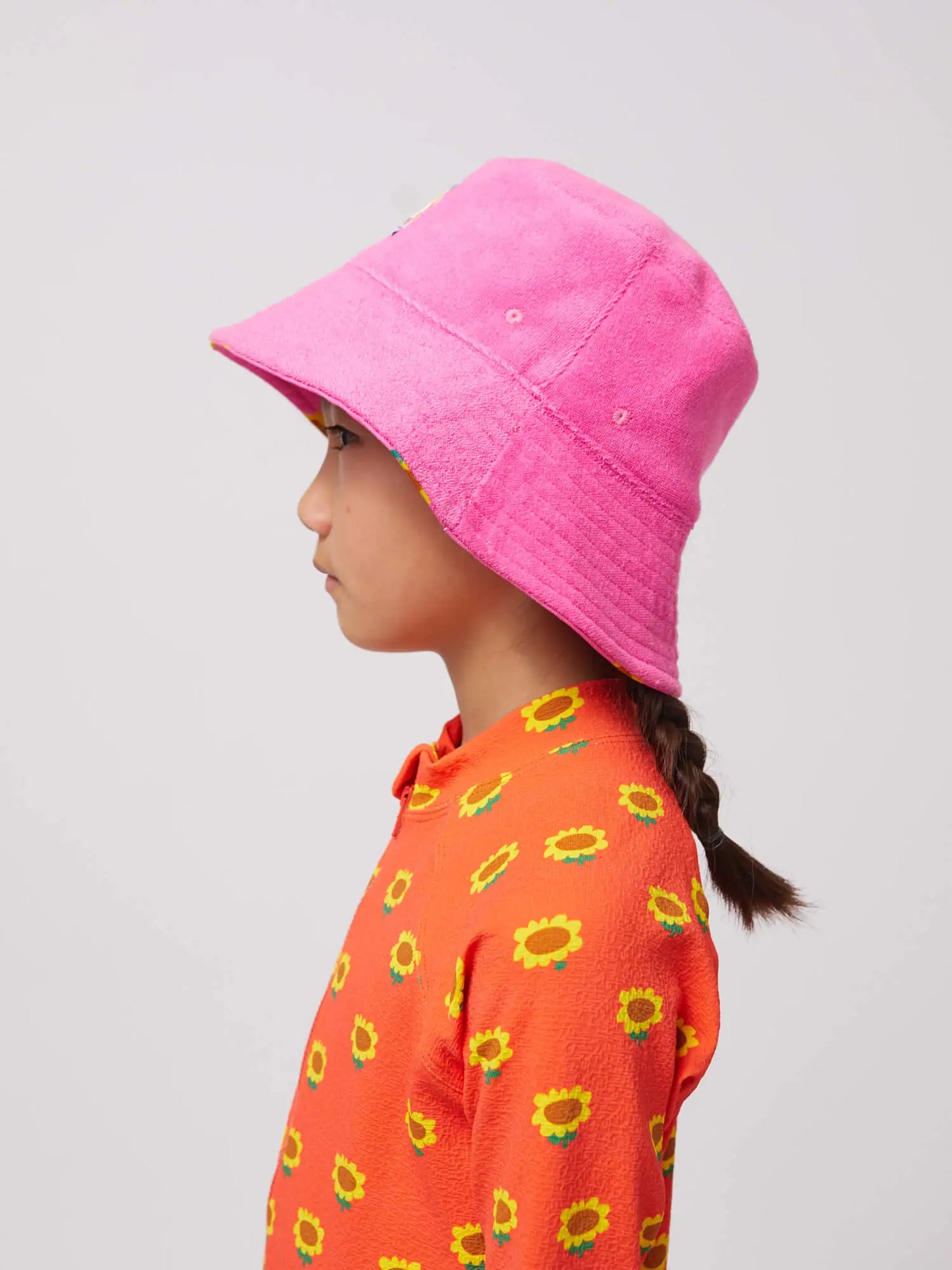 Sunflower all over reversible hat